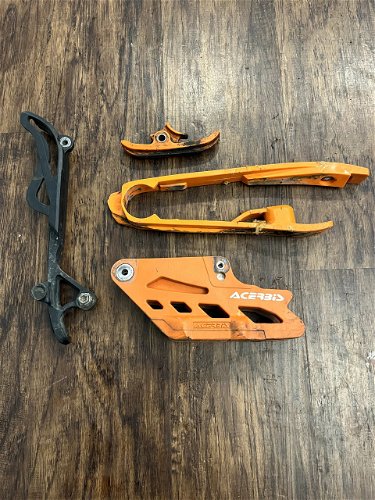 Acerbis Swingarm Complete Chain Guide Slide Protection Lot