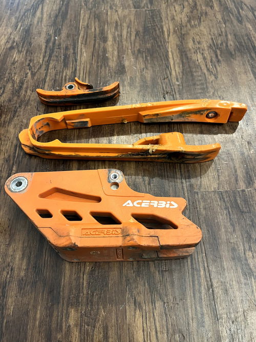 Acerbis Swingarm Complete Chain Guide Slide Protection Lot