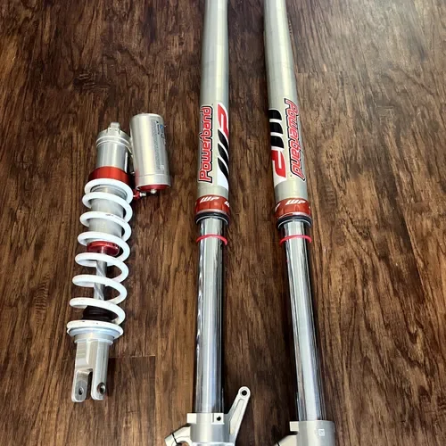 WP XACT PRO 7548 Cone Valve Forks and WP Trax Rear Shock