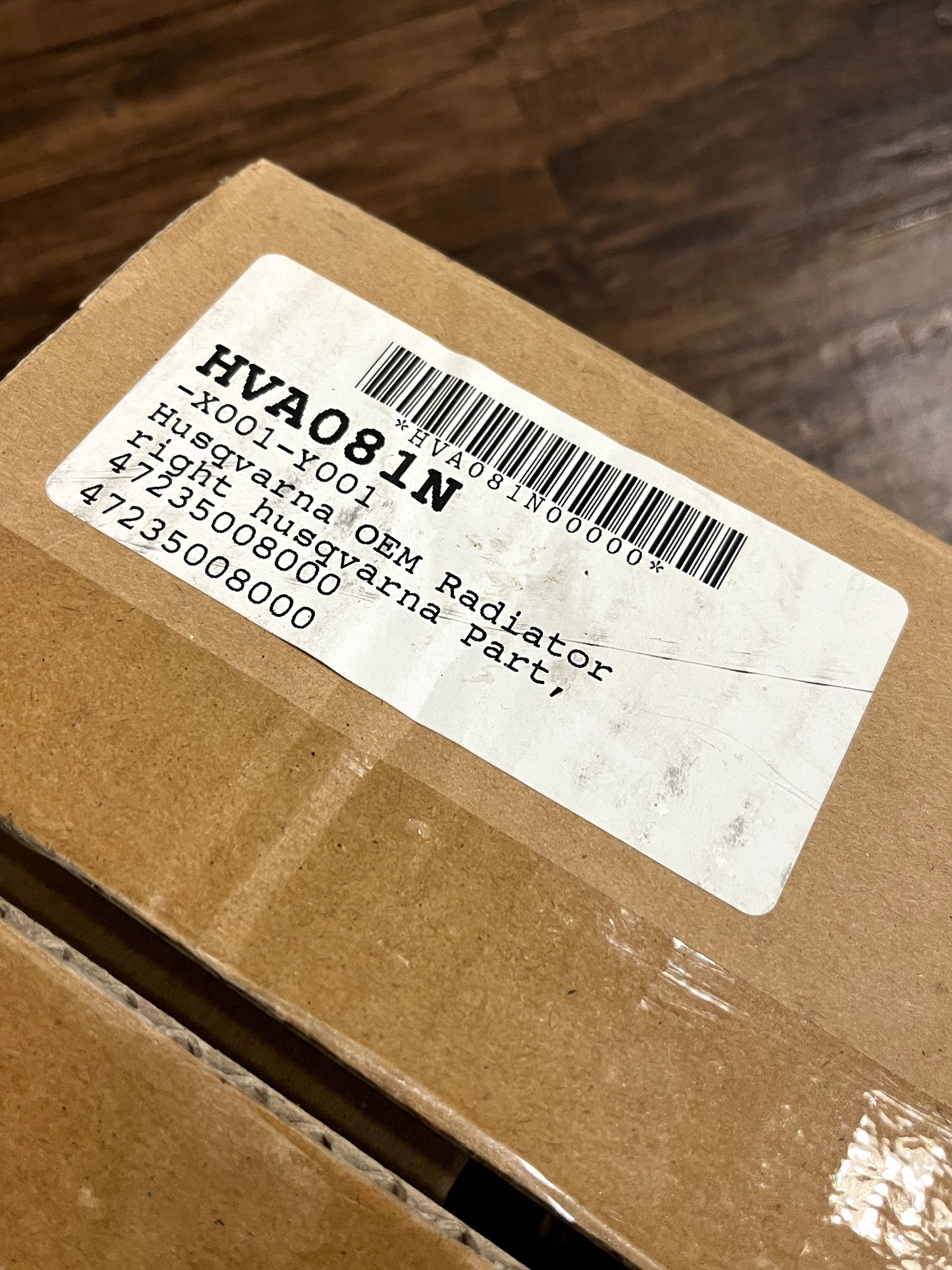 NEW OEM KTM Right Fill Side Radiator - 18-25 GAS GAS 85 SX MC TC - 47235008000