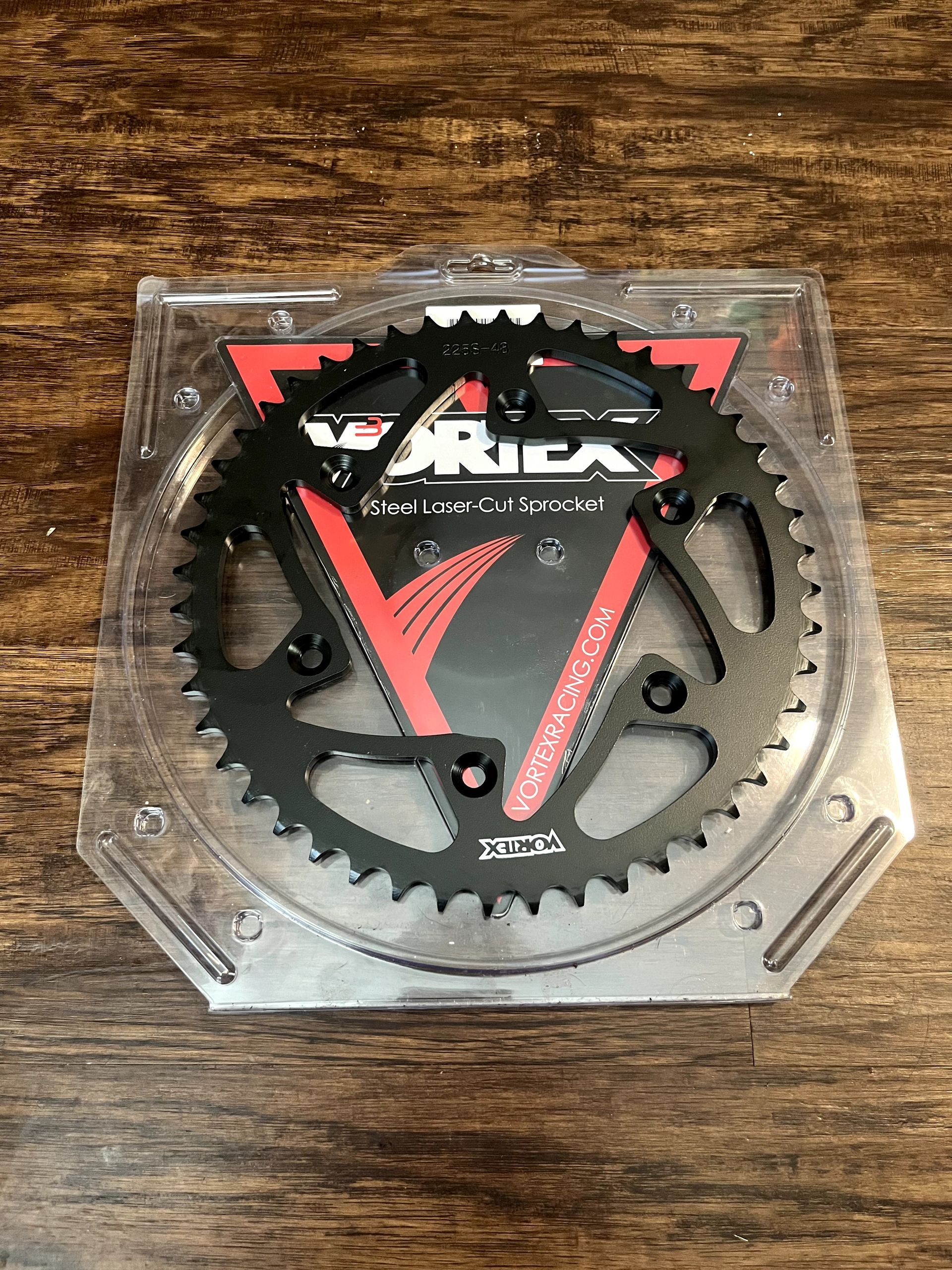 NEW Vortex 48T 520 Rear Sprocket- HONDA ONLY - Black - 225S-48