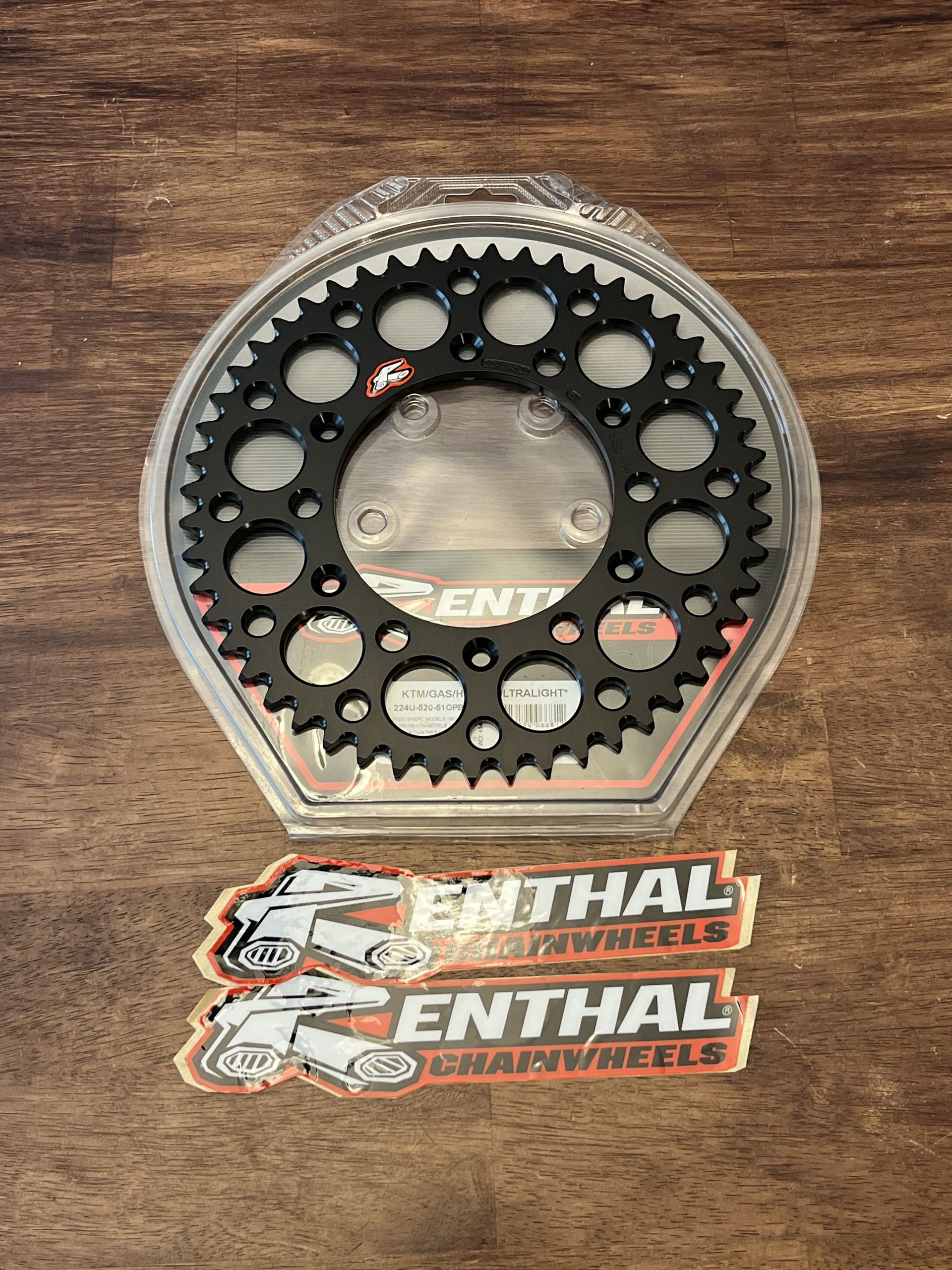 Renthal Ultralight Rear Aluminum Sprocket KTM / Husqvarna / Gas Gas / Stark / Triumph 125cc-901cc 1991-2025