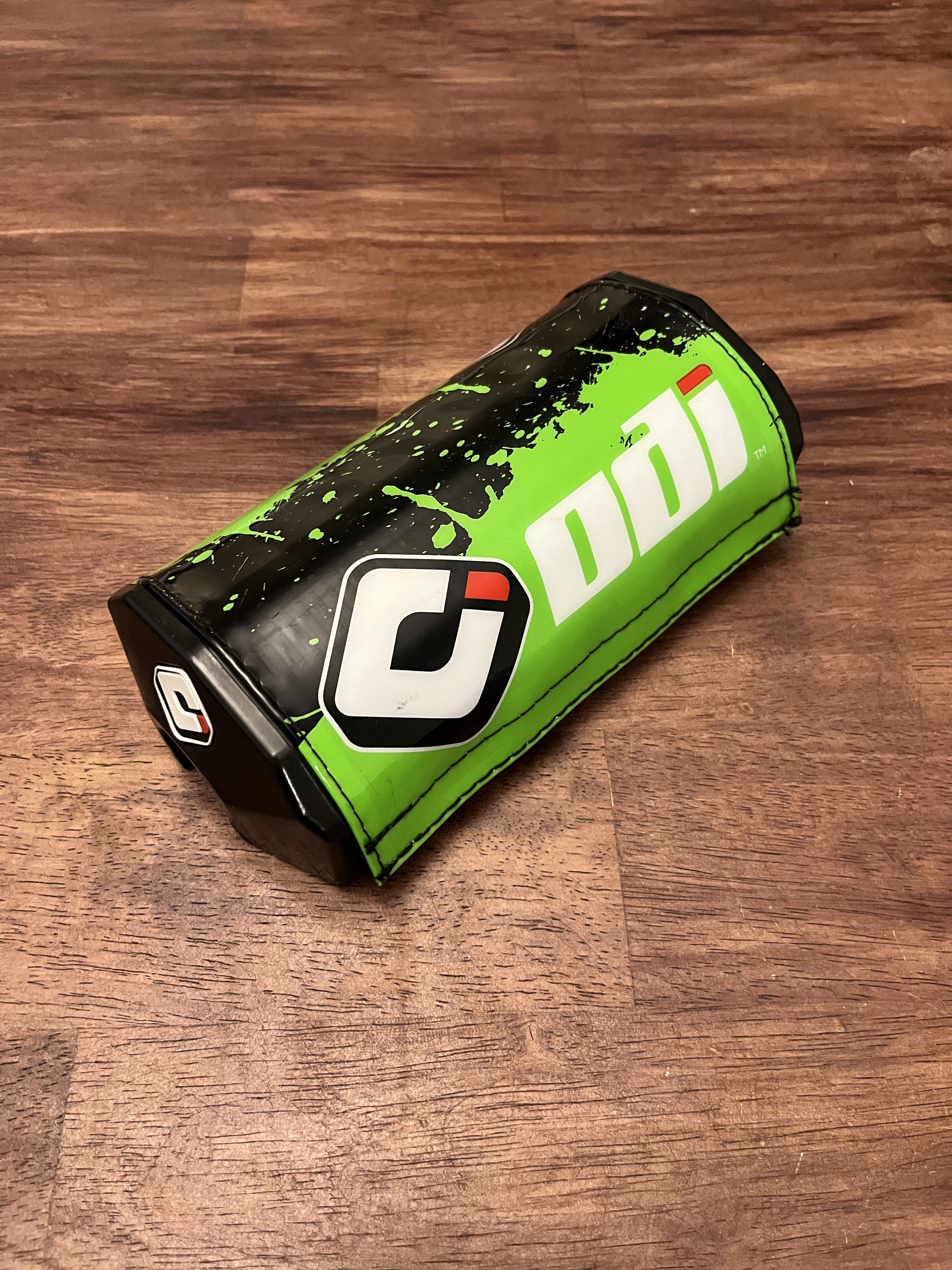 ODI Oversized Handlebar Bar Pad Splatter - Green/Black H72BPS-NB