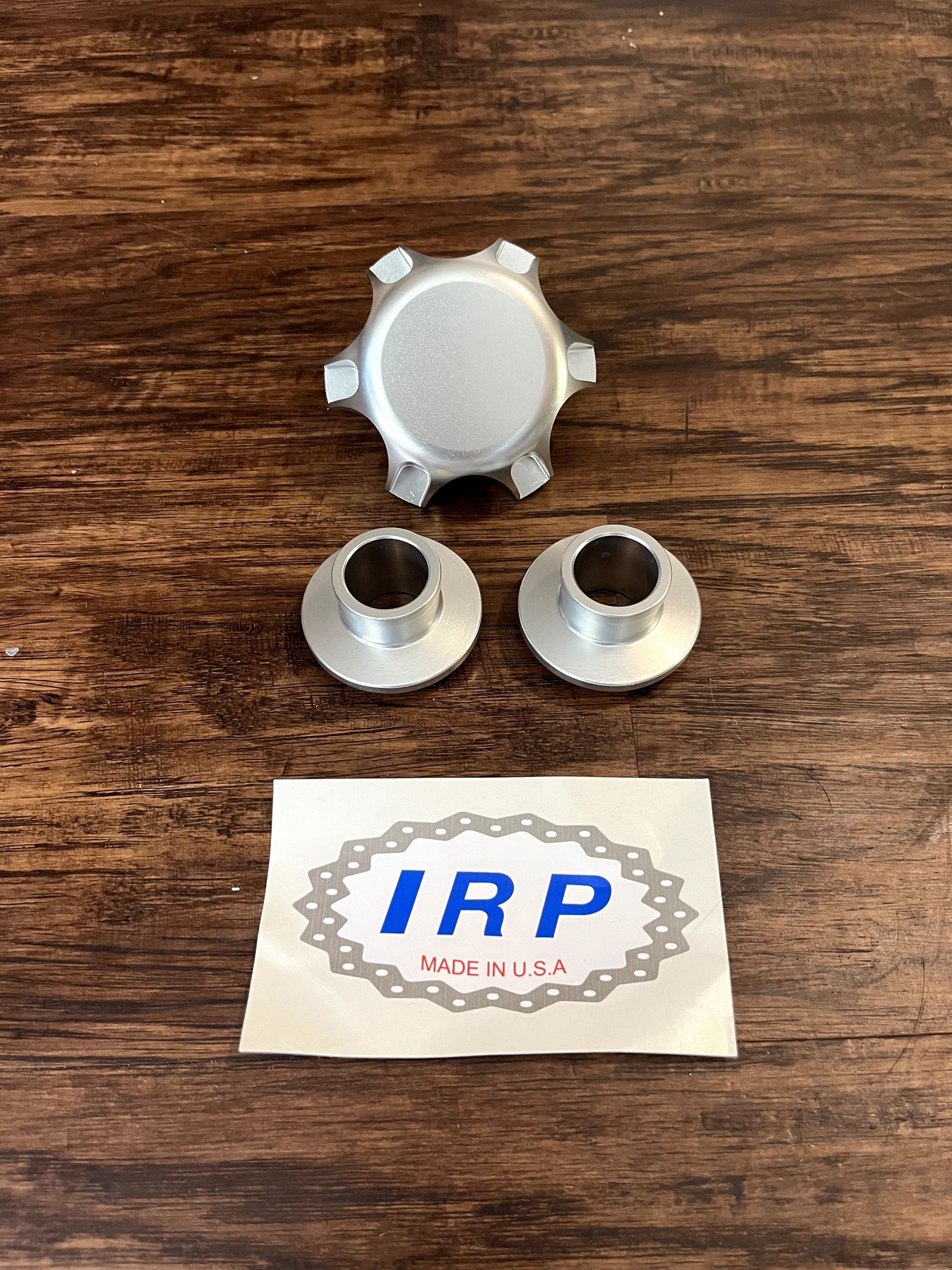 04-08 RMZ250 IRP Products Gas Tank Fuel Cap and Billet Spacers - Hose Delete Cap