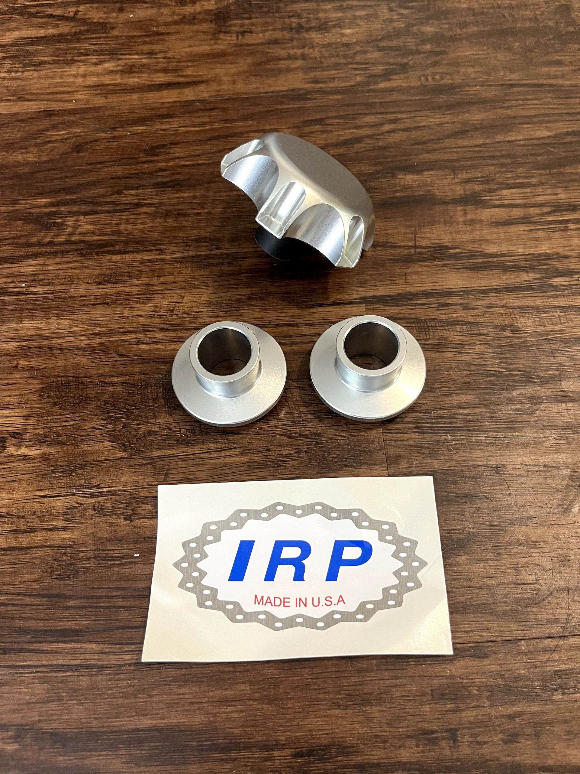 04-08 RMZ250 IRP Products Gas Tank Fuel Cap and Billet Spacers - Hose Delete Cap