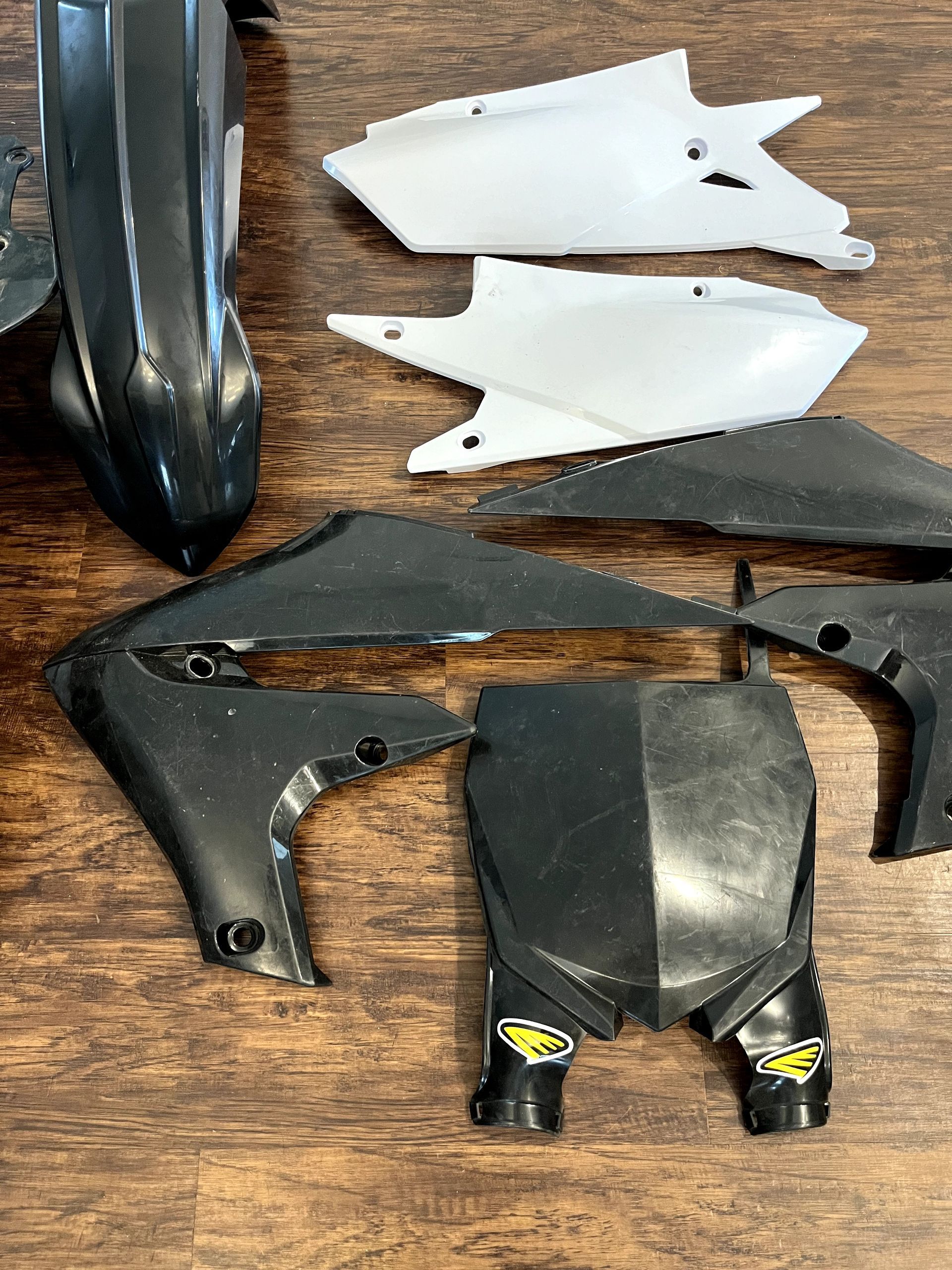 YZ250F YZ450F OEM CYCRA Complete Plastic Kit - Black