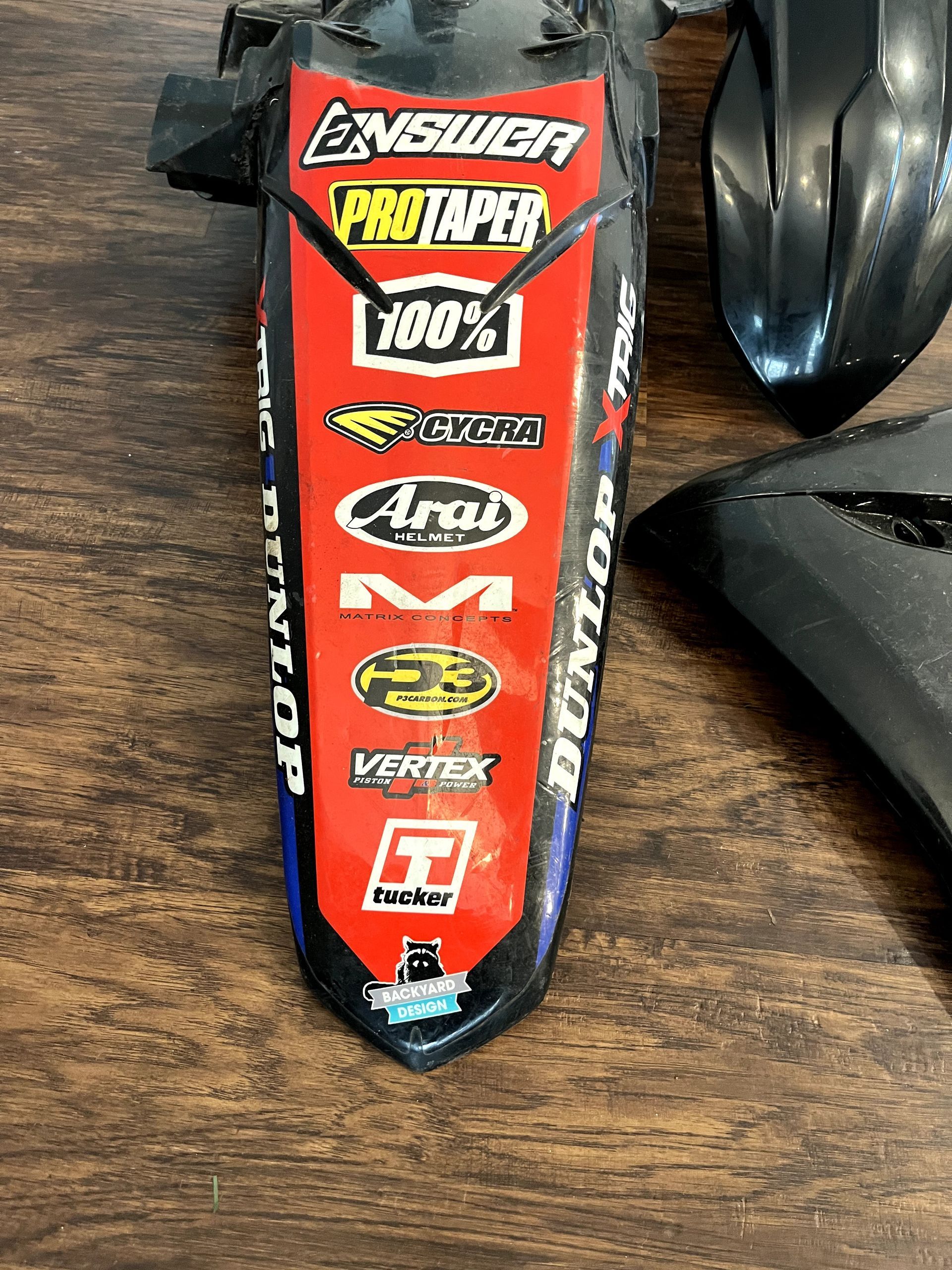 YZ250F YZ450F OEM CYCRA Complete Plastic Kit - Black