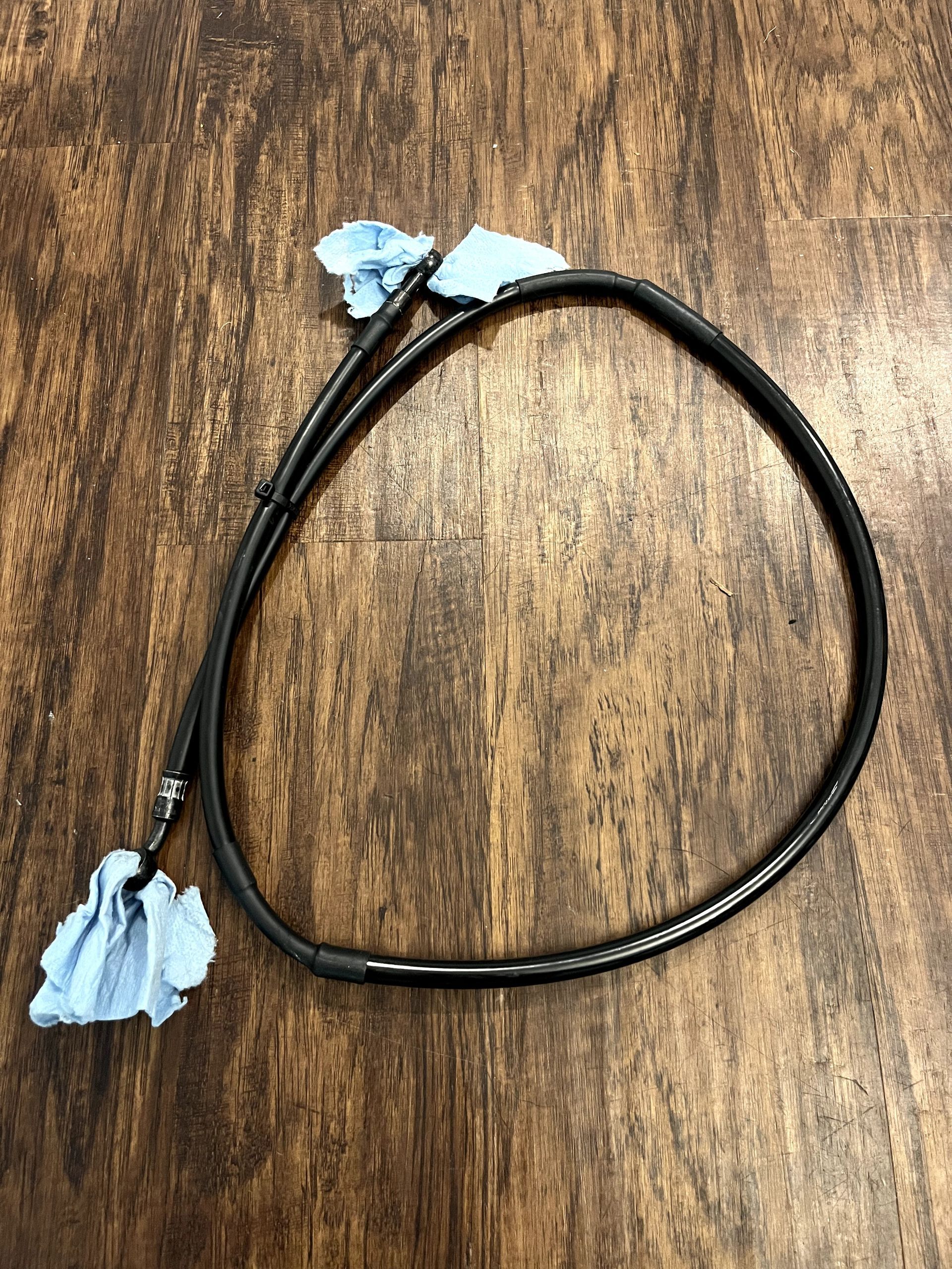 2024 YZ250F YZ450F OEM Front Brake Hose 1 - BHR-25872-00-00