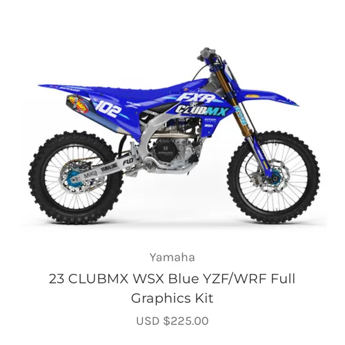 SKDA Club Mx Full Trim Kit- 23/24 Yz450f // 24 Yz250f