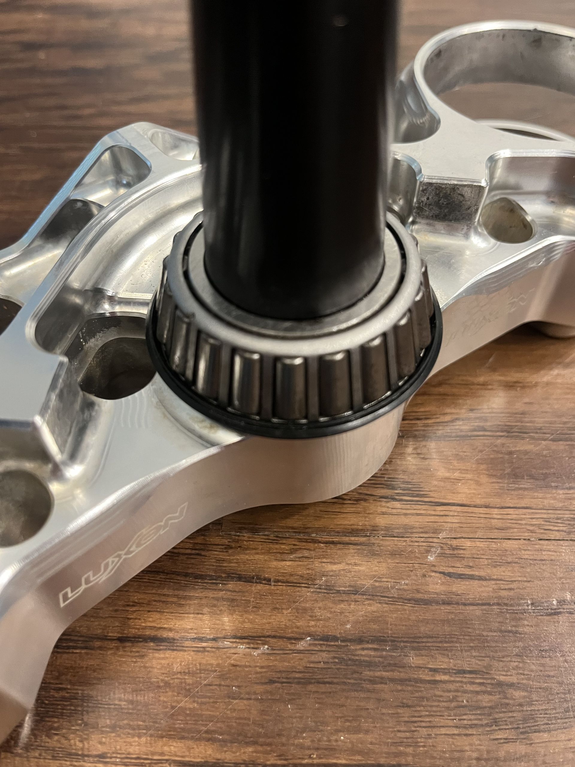 LUXON "PRMX" Factory Split Triple Clamps GEN 2 - 2019-2025 KX450 KX250 -21.5 KAW