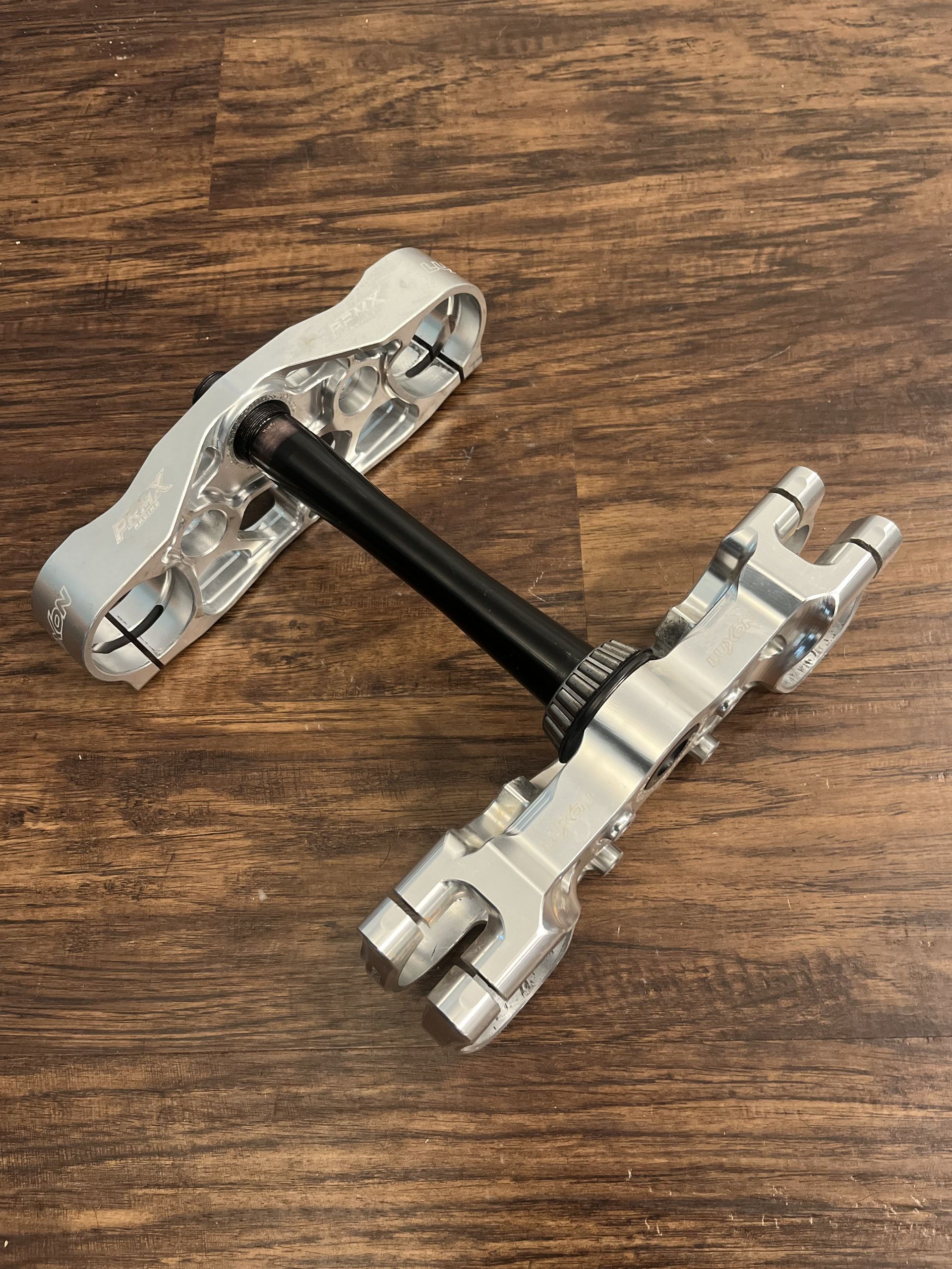 LUXON "PRMX" Factory Split Triple Clamps GEN 2 - 2019-2025 KX450 KX250 -21.5 KAW