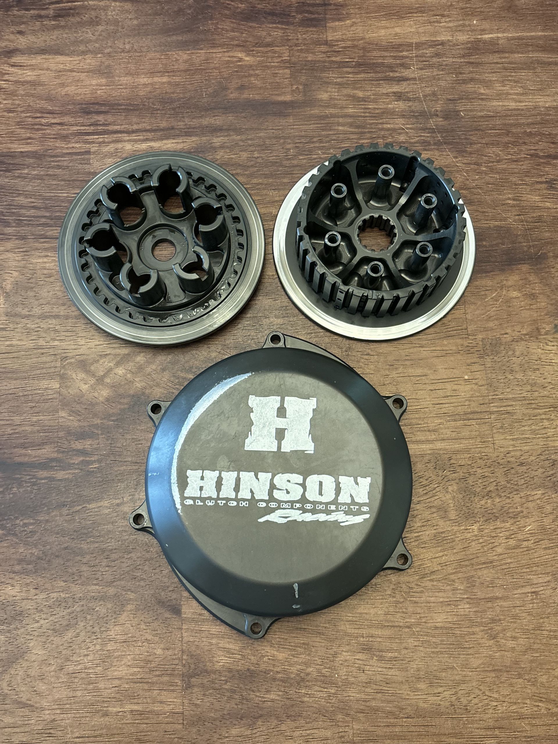 Hinson Billet Inner Hub Pressure Plate Clutch Cover - 2019-2026 YAMAHA YZ250F