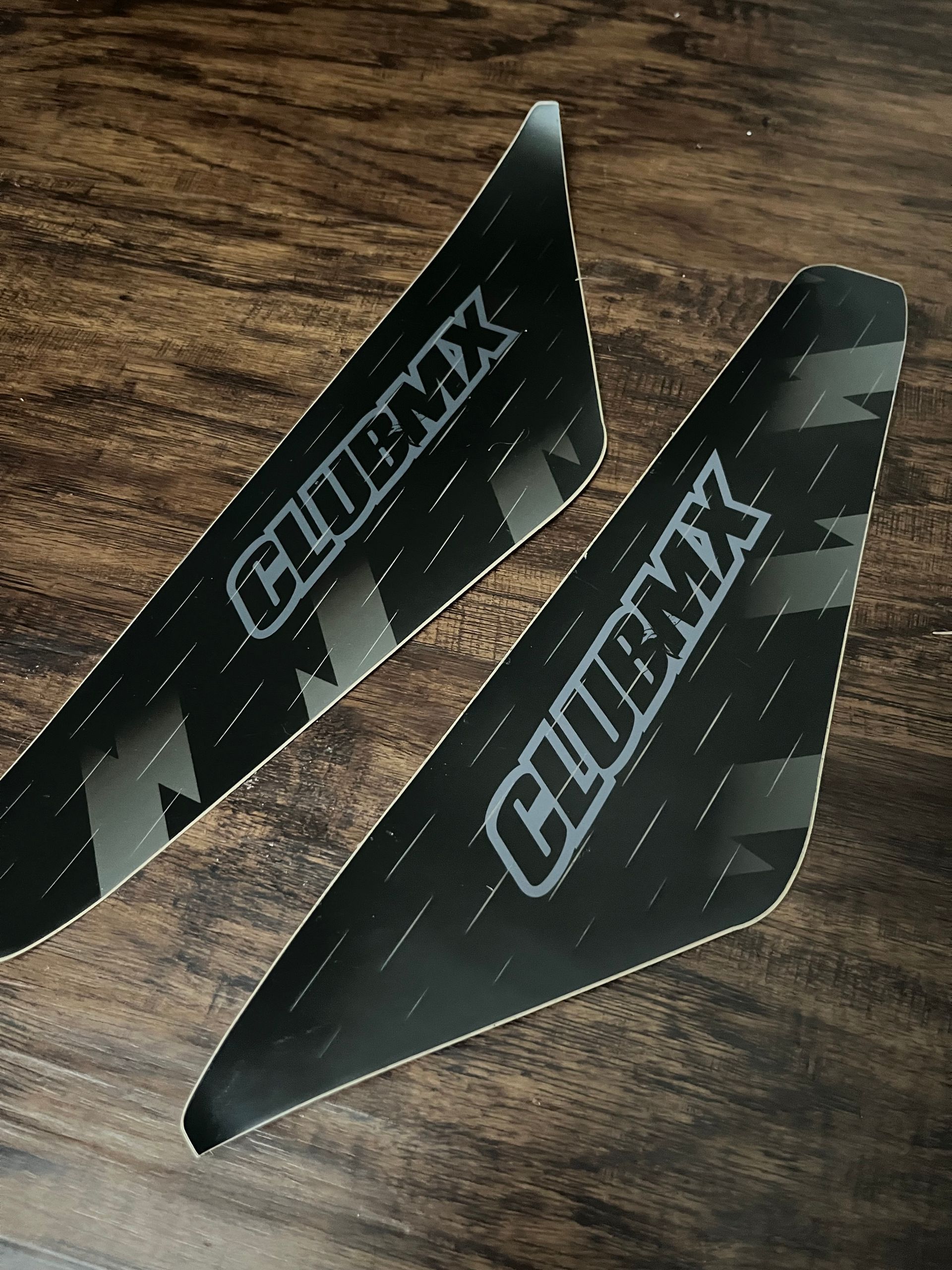 SKDA CLUB MX Gas Tank Graphic Decals - MATTE BLACK