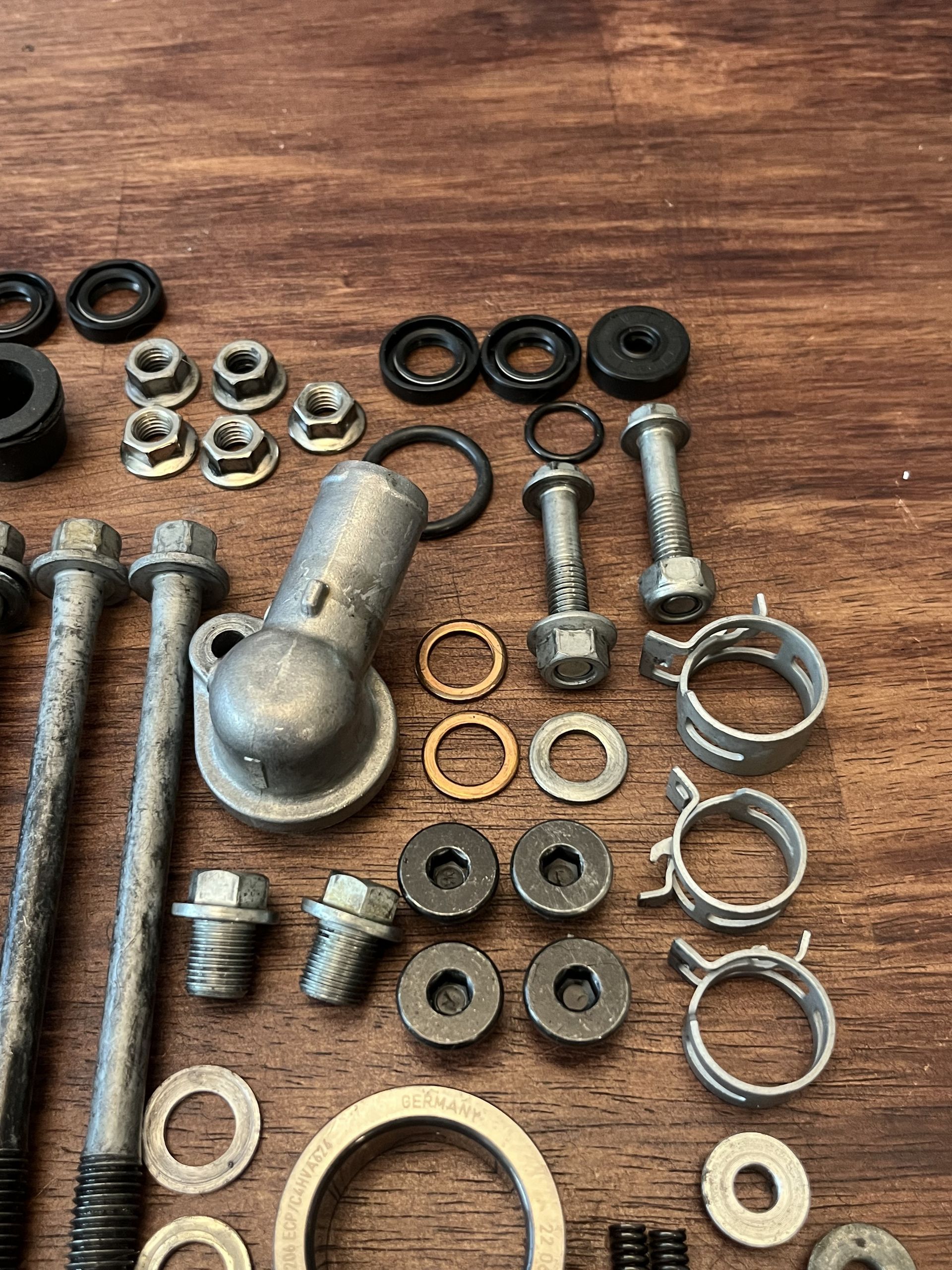 2021-2025 KX250 OEM Top End Misc. Parts Lot Engine Bolts - Kawasaki KX 250 X