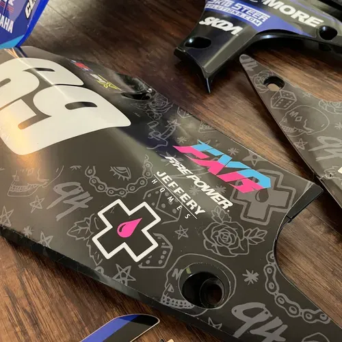 NEW Club MX Complete Plastics And Graphics Kit- Coty Schock