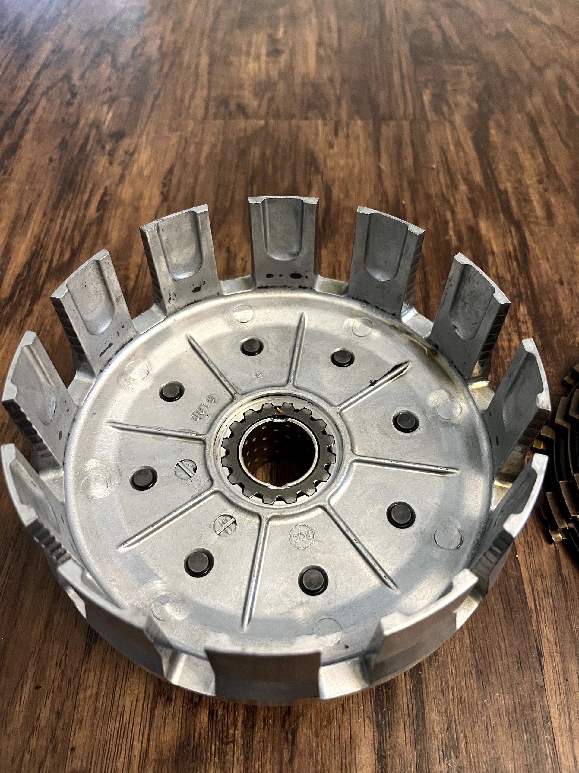 19-20 KX450 OEM Complete Clutch Assembly W/ Boyeson Cover // Rod // Bolts