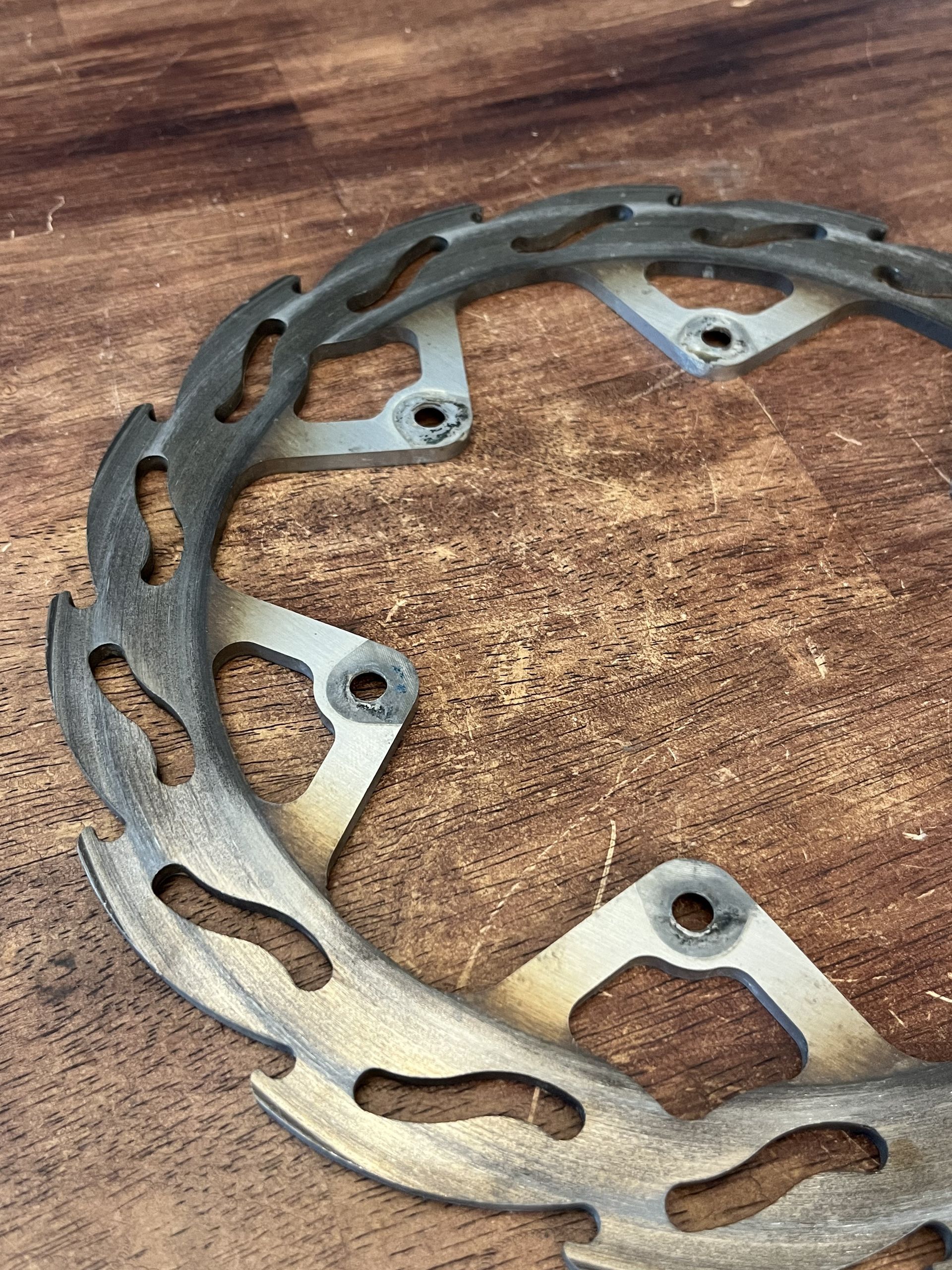 Moto Master Flame Fixed Rear Rotor - 2020-2026 Yamaha YZ 125 250 450 - 110832