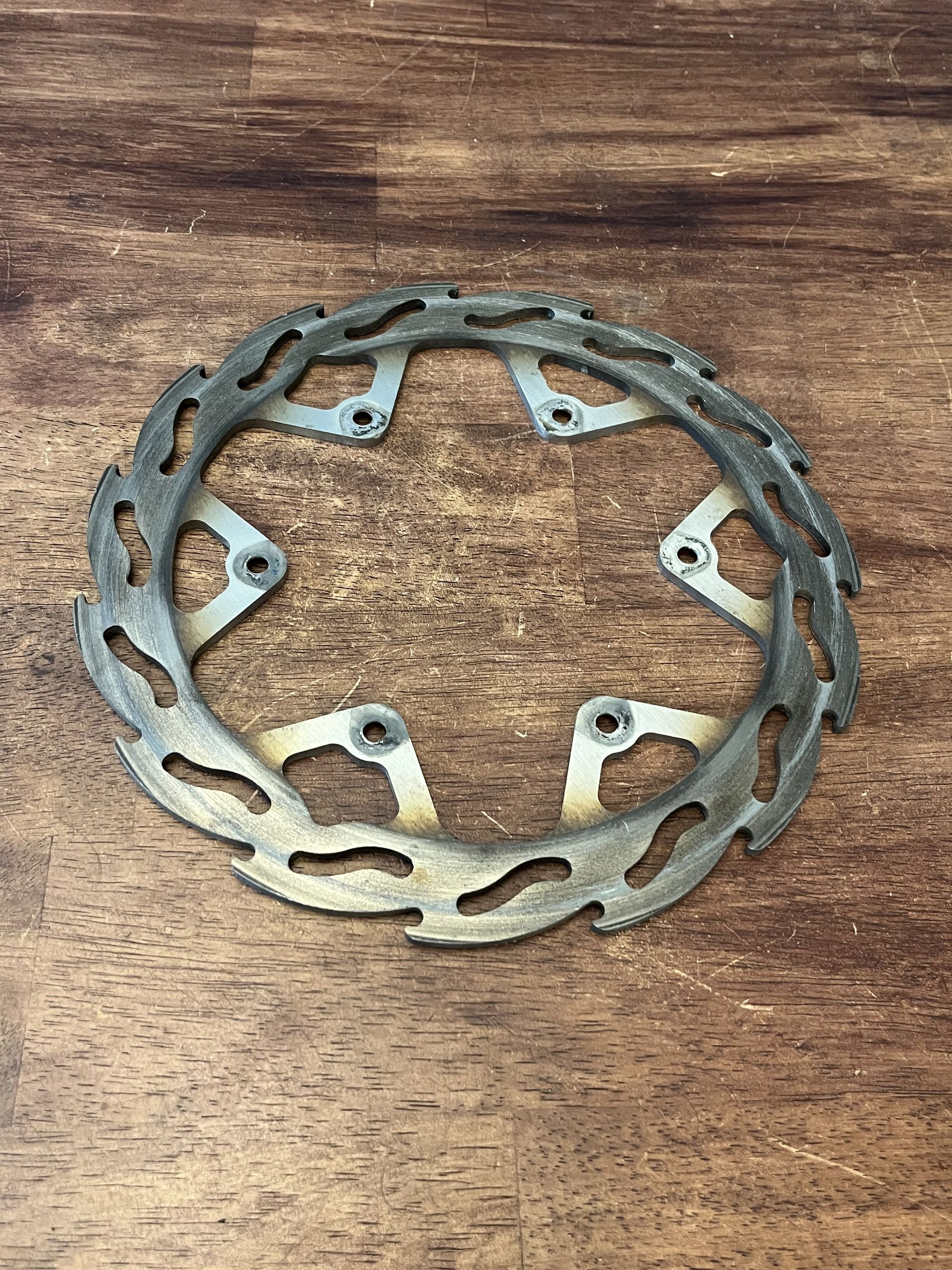 Moto Master Flame Fixed Rear Rotor - 2020-2026 Yamaha YZ 125 250 450 - 110832