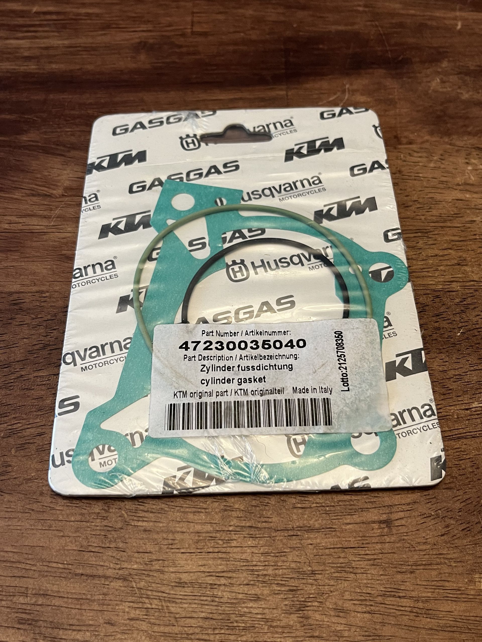 NEW OEM Cylinder Gasket - 2018-2024 KTM GASGAS HUSQVARNA 85 SX MC - 47230035040