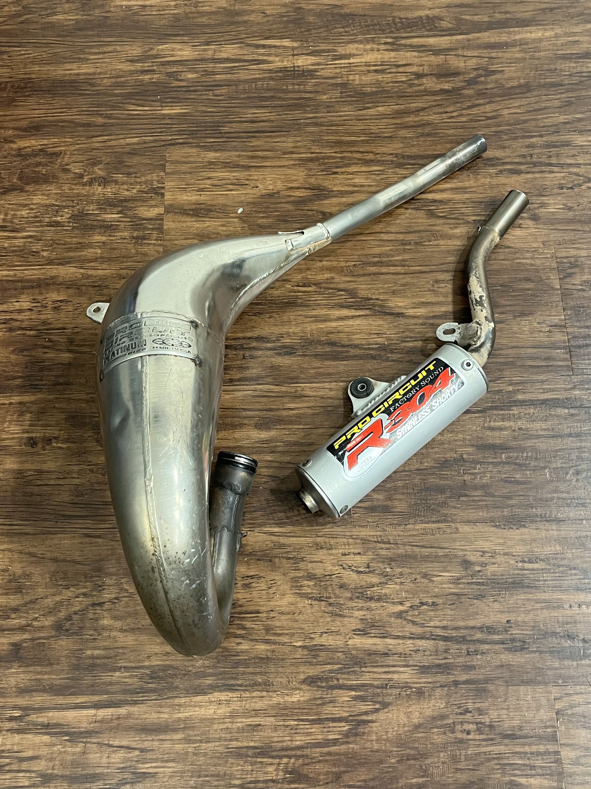 2014-2026 KX85 Pro Circuit Exhaust System R-304 Silencer / Platinum Pipe KX 85 