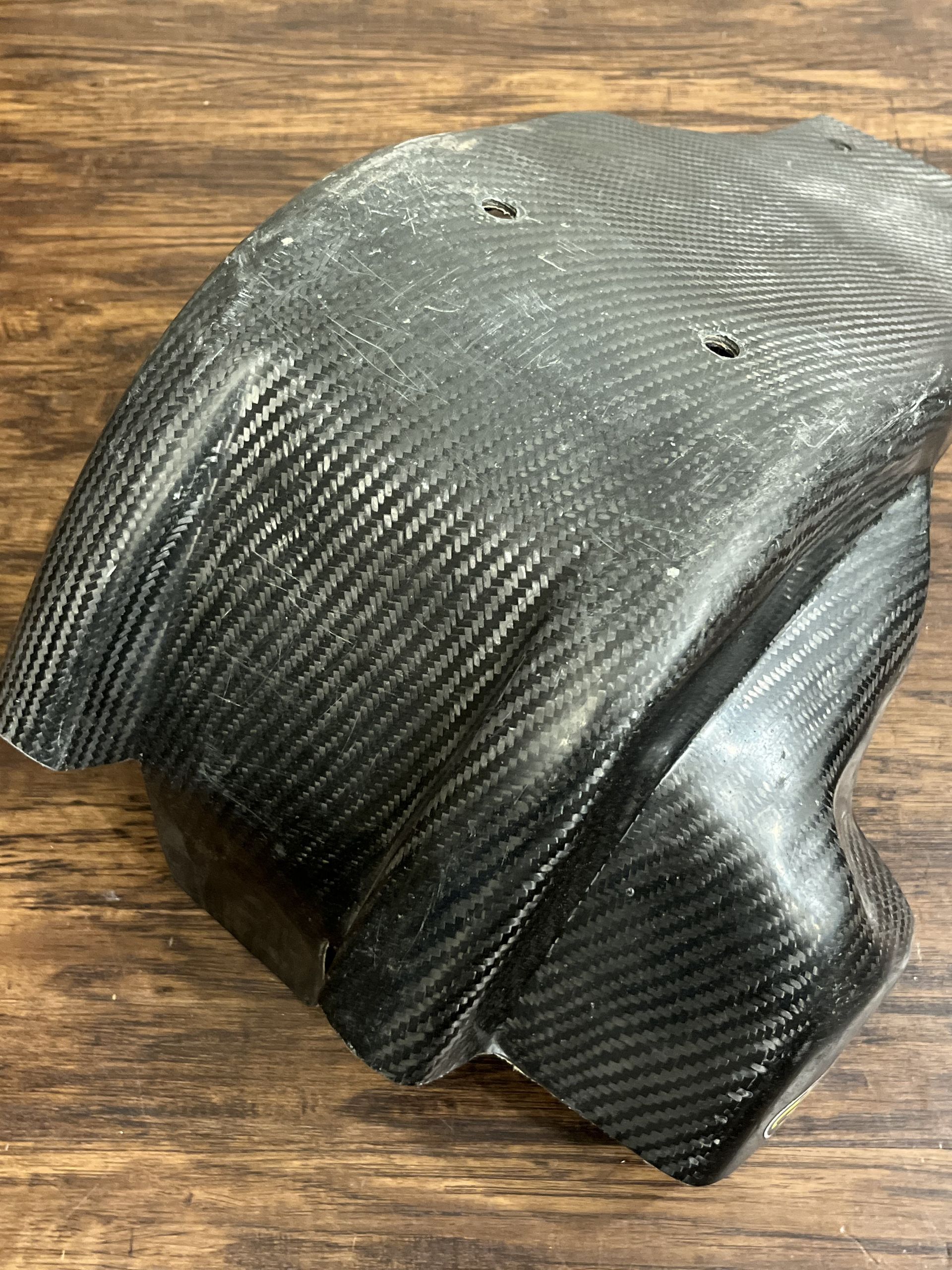 KX450 P3 Carbon X-Series Skid Plate W/ Linkage Guard - 2024-2026 KX 450 X SR