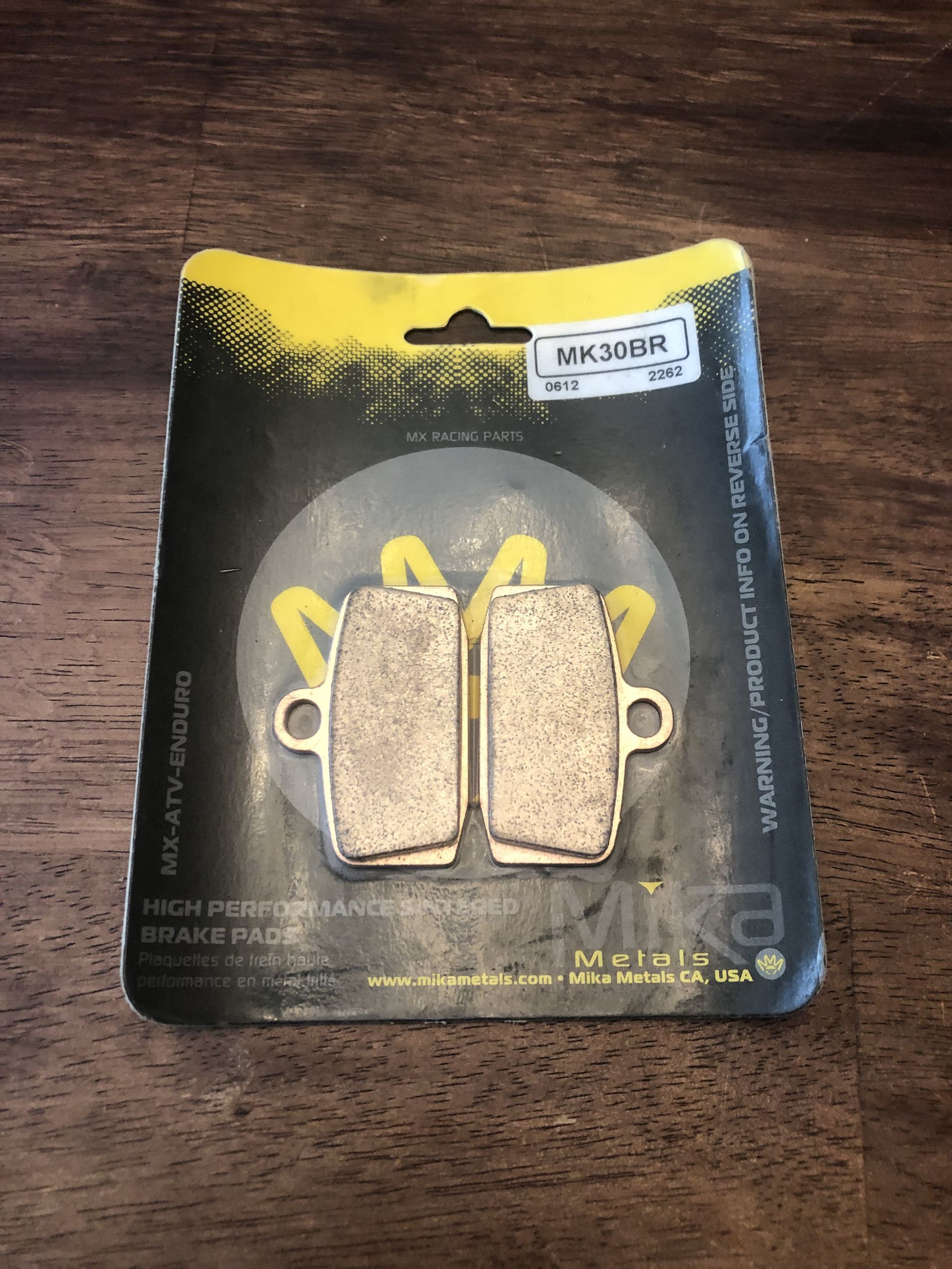 NEW Mika Metals Front Brake Pads - 2012 - 2020 KTM Husqvarna 85 SX TC - MK30BR