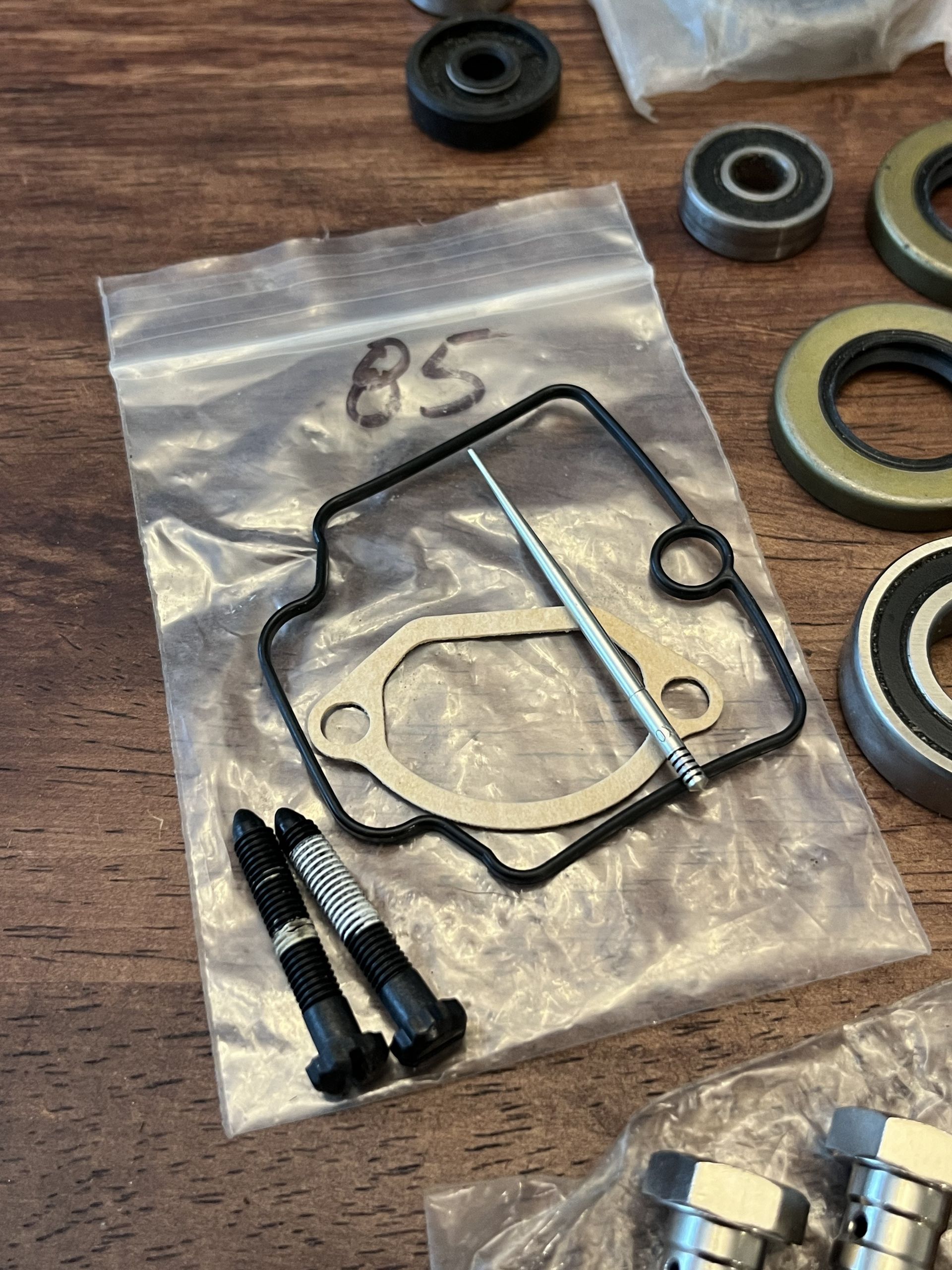 OEM Misc Parts Bundle Carburetor Bearing Seals KTM GAS GAS HUSQVARNA 85 SX MC TC