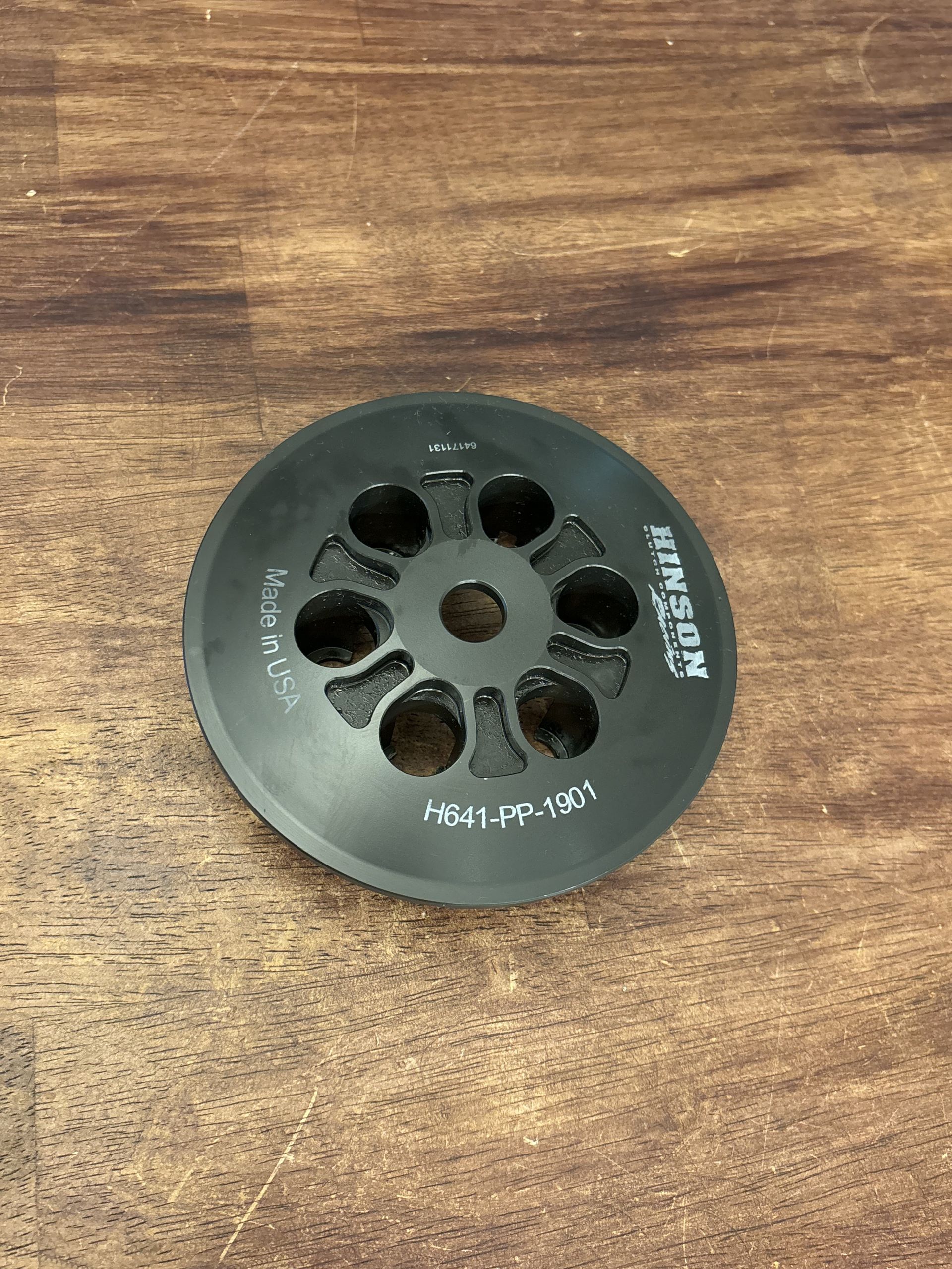 Hinson Billet Inner Clutch Pressure Plate 2019-2026 YAMAHA YZ250F - H641-PP-1901