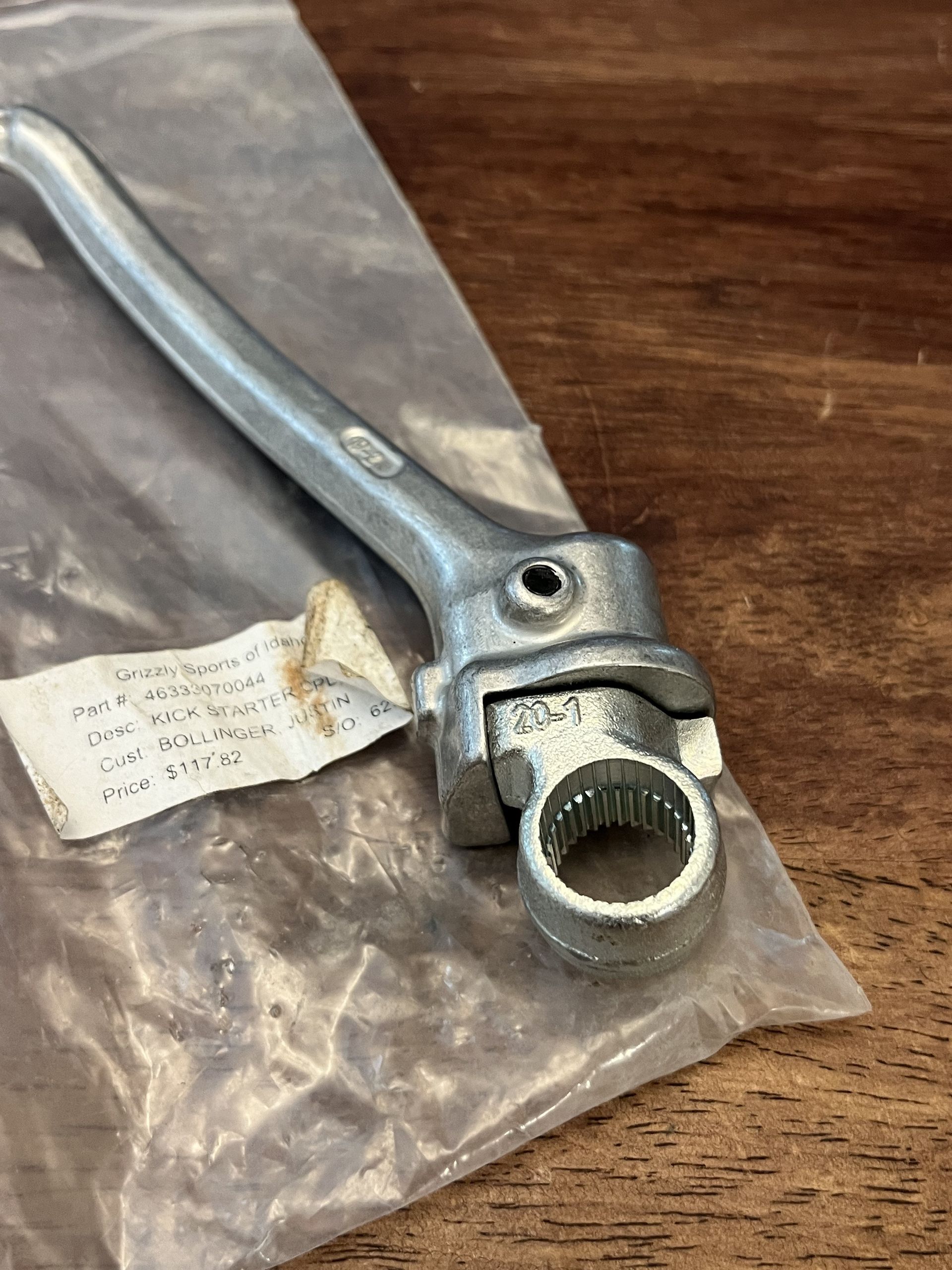 NEW OEM Kickstarter Kick Start Lever - 2018-2024 KTM HUSQ 85 SX MC - 47233070044