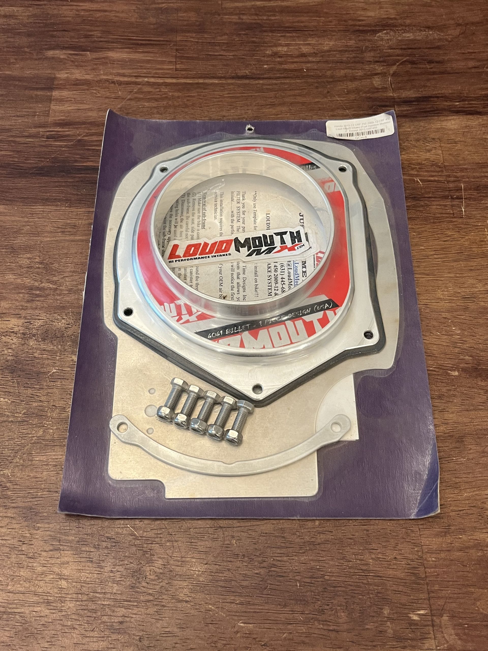 NEW Loudmouth High Performance Air Filter Intake Kit CRF250R CRF450R CRF - QCH-9