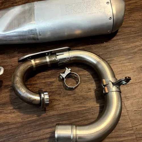 NEW 2024 YZ250F OEM Stock Exhaust System (Fits 19-24 YZ 250F)