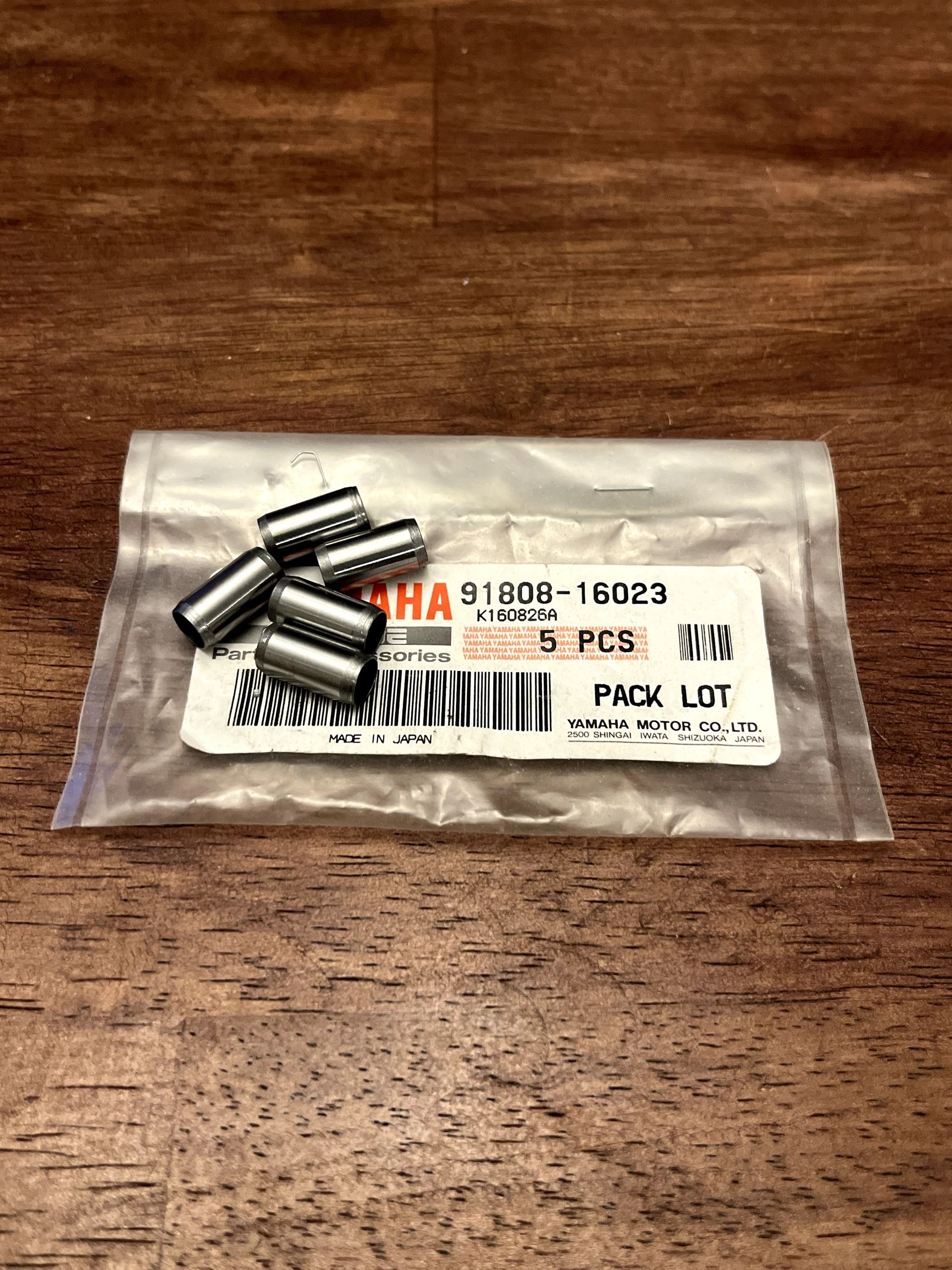  NEW OEM DOWEL PIN 5 Pack - YZ65 YZ85 YZ125 YZ250 YZ450F - 91808-16023-00