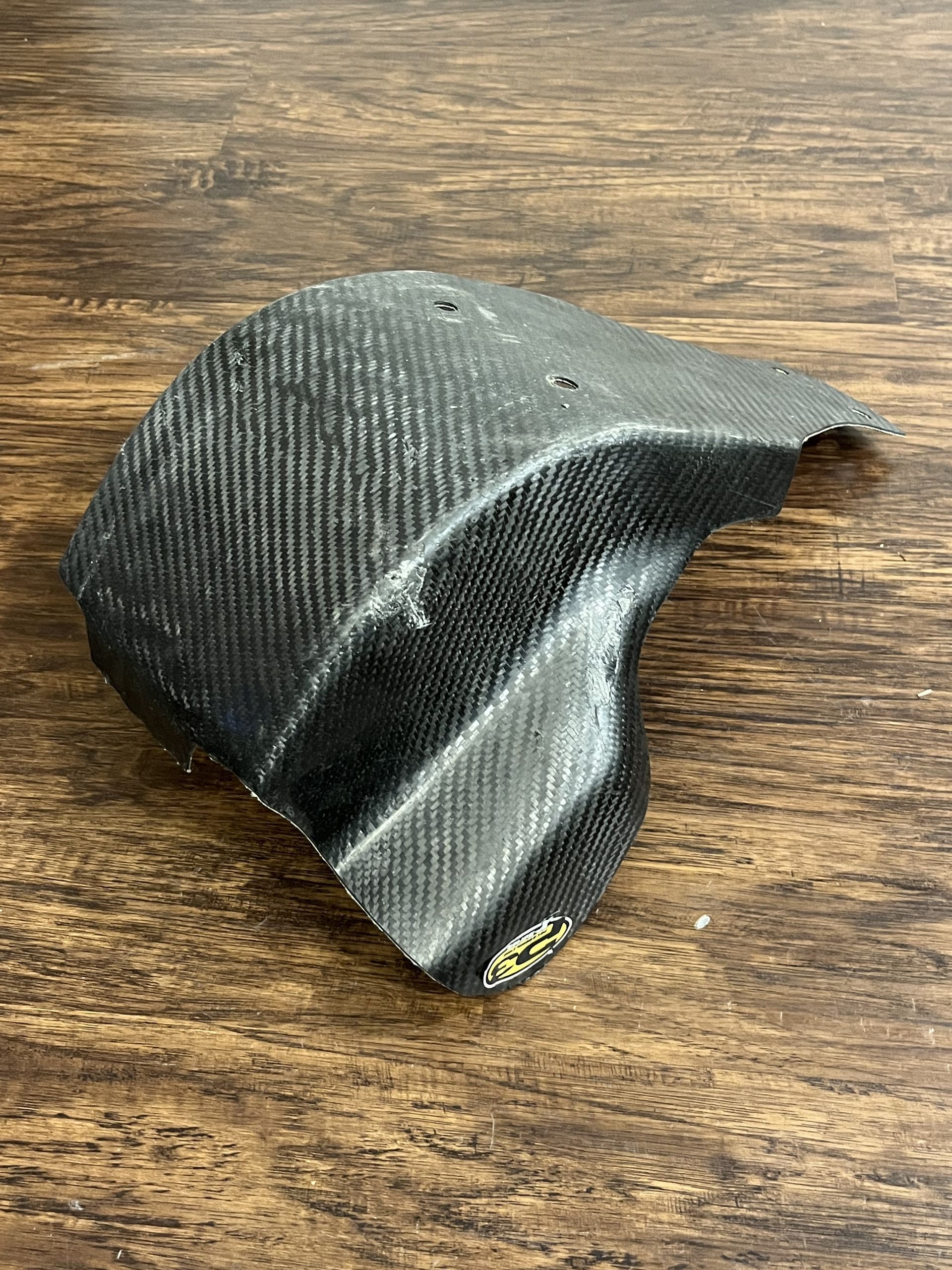 KX250 P3 Carbon Fiber X-Series Skid Plate W/ Linkage Guard - 2025-2026 KX 250