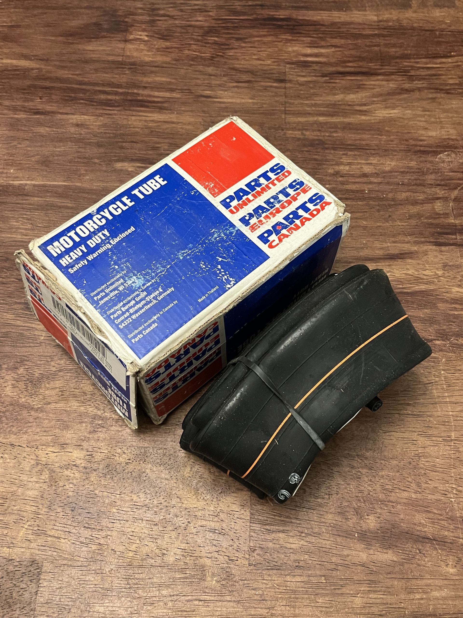 NEW Parts Unlimited 14" TR-4 Heavy Duty Rear Inner Tube - 60/100-14 - 0350-0357