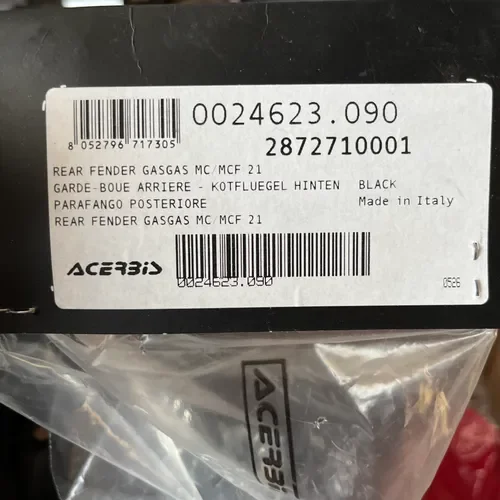 Acerbis Plastic Kit - Gas Gas 125 250 350 450 