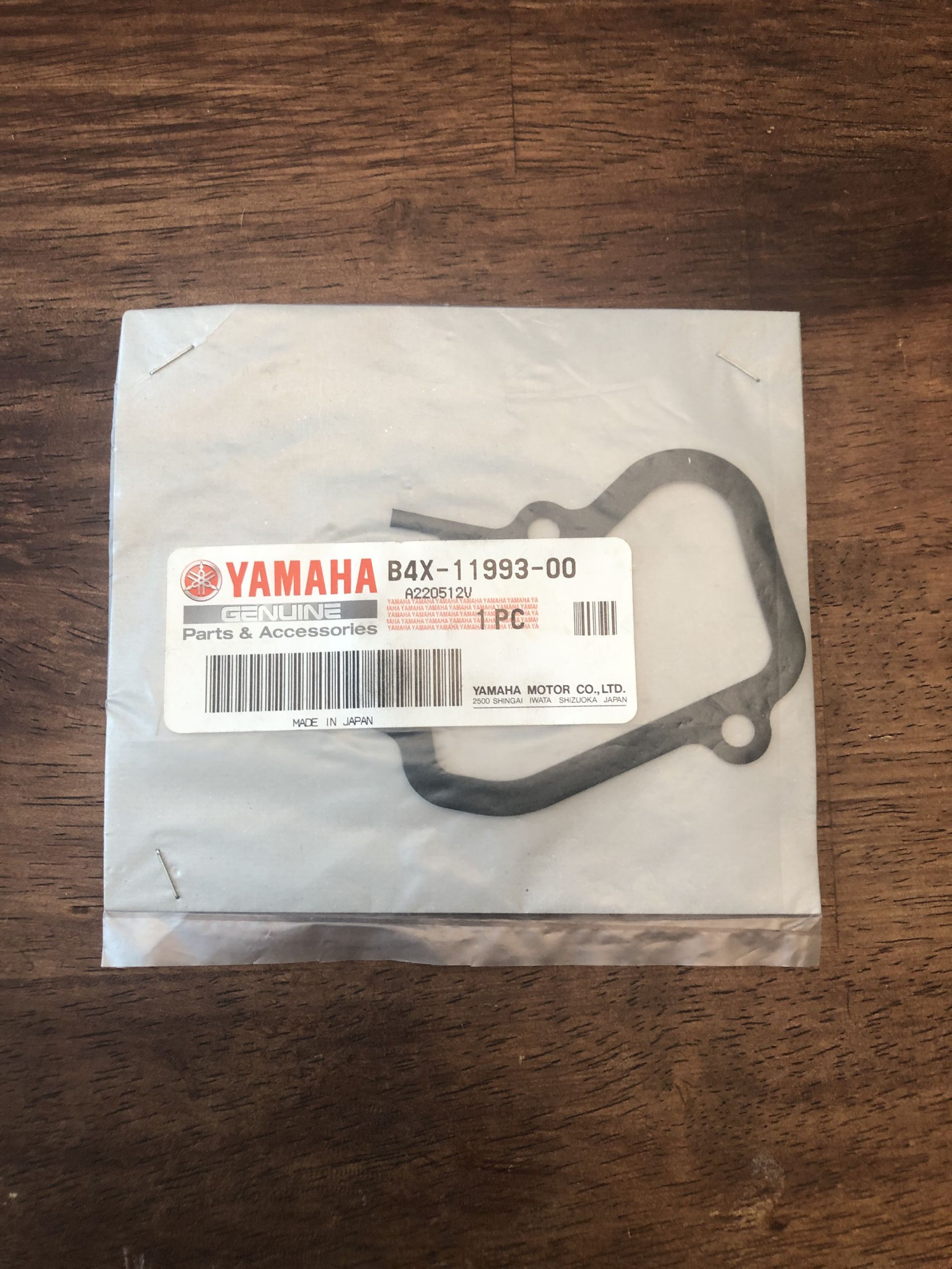 NEW 22-25 YZ125 YZ 125 X OEM Yamaha POWER VALVE COVER GASKET - B4X-11993-00-00