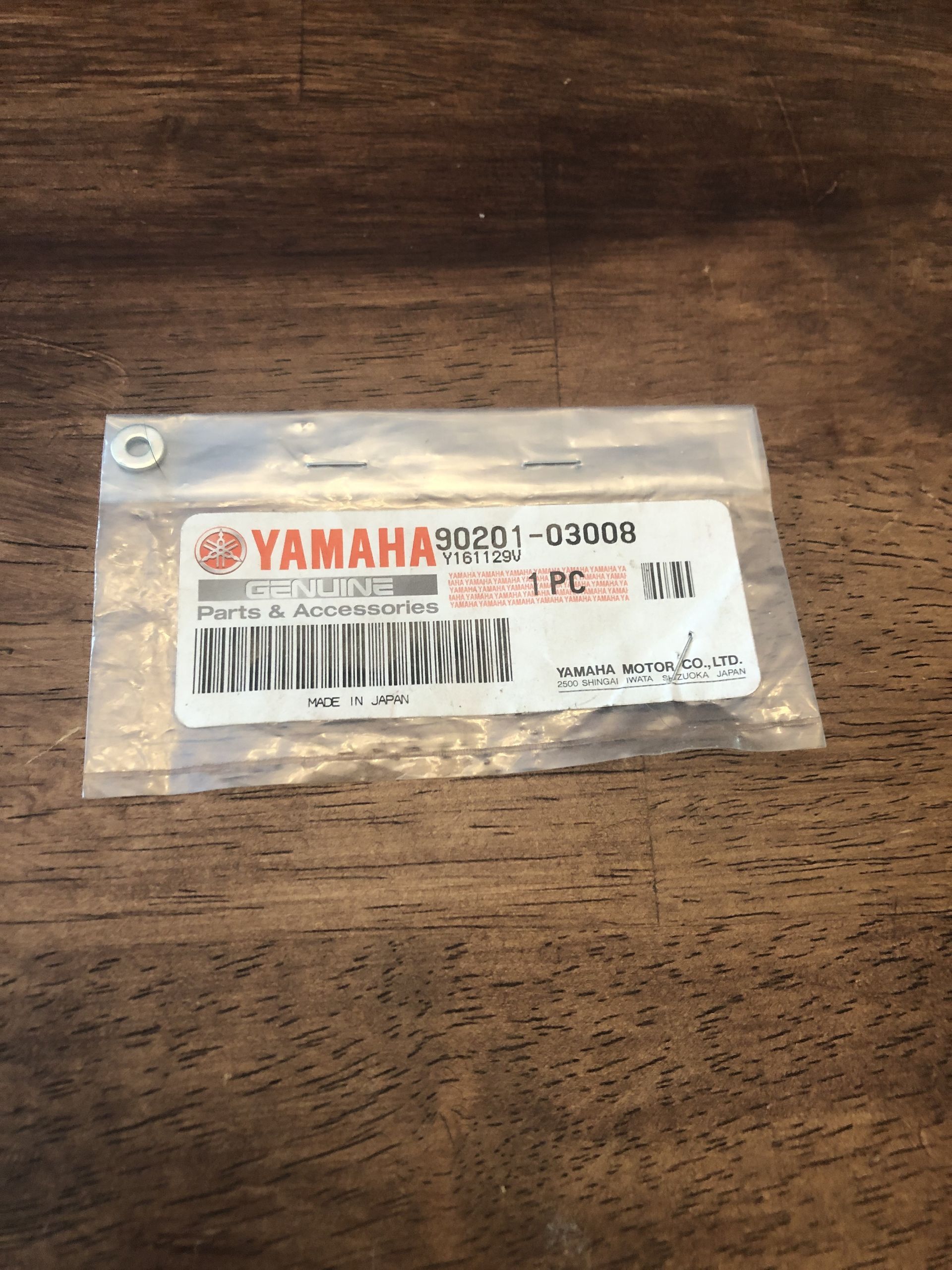 NEW YZ250F YZ450F FX WR OEM Yamaha WASHER, PLATE - 90201-03008-00
