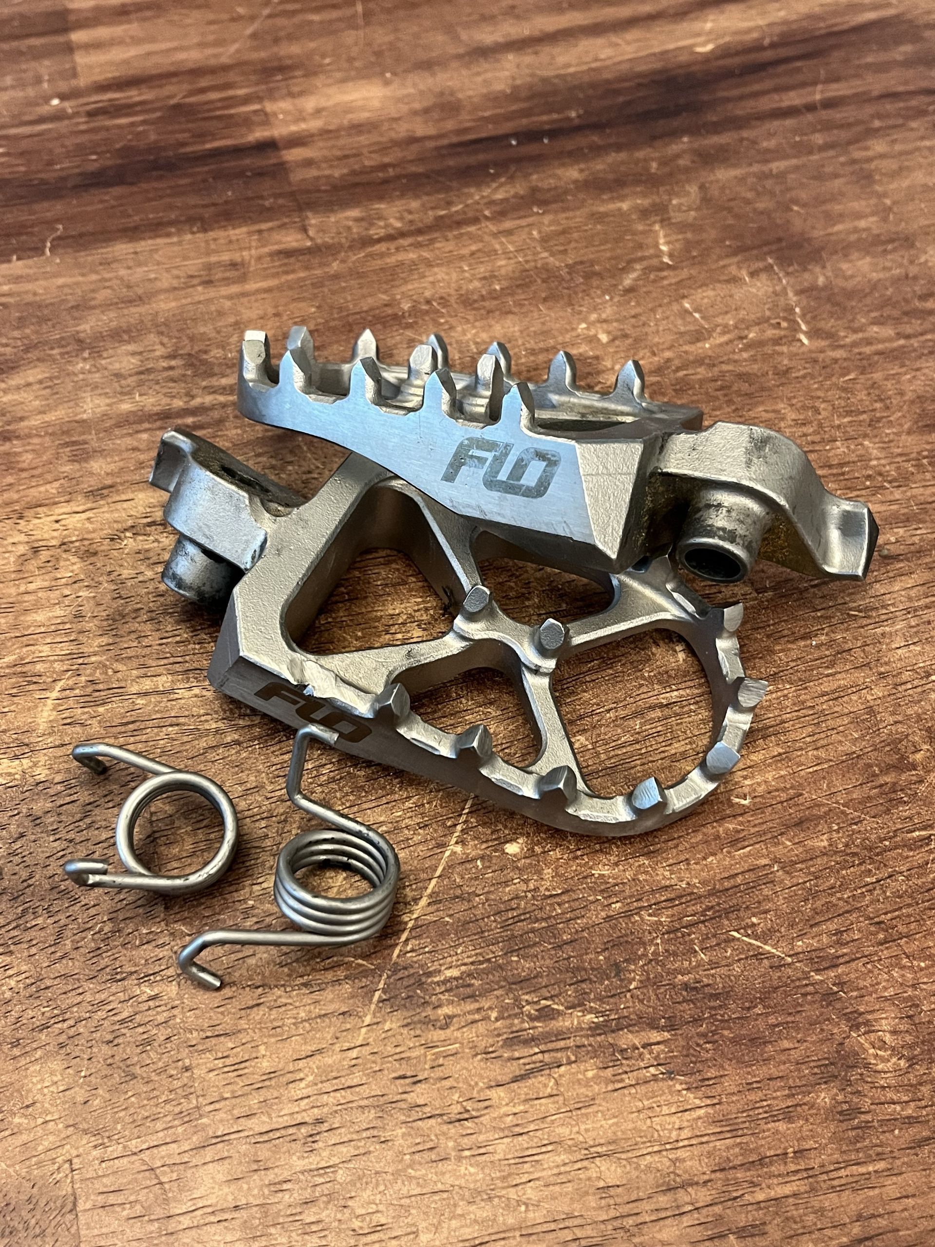 KX250 KX450 FLO Motorsports Titanium Foot Pegs 2006-2026 KX 250 450 X SR TI-792