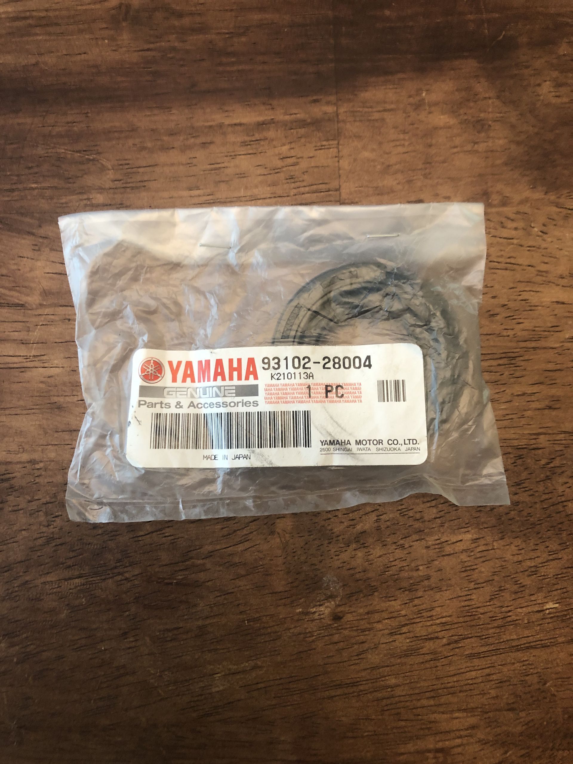 NEW 2001-2025 YZ250 YZ 250 OEM Yamaha OIL SEAL - 93102-28004-00