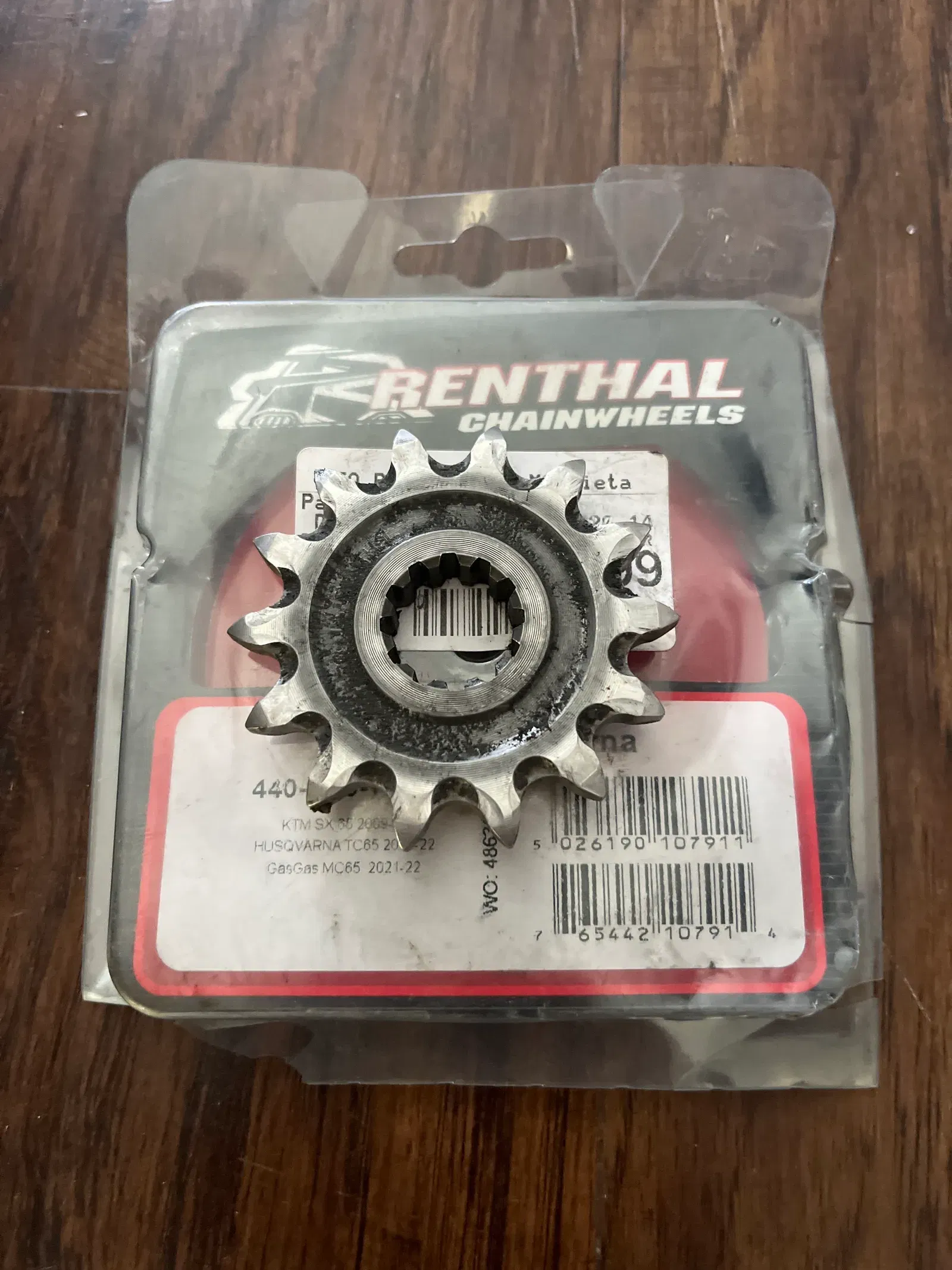 Primary Drive Rear Aluminum Sprocket 51 Tooth Silver For GPX