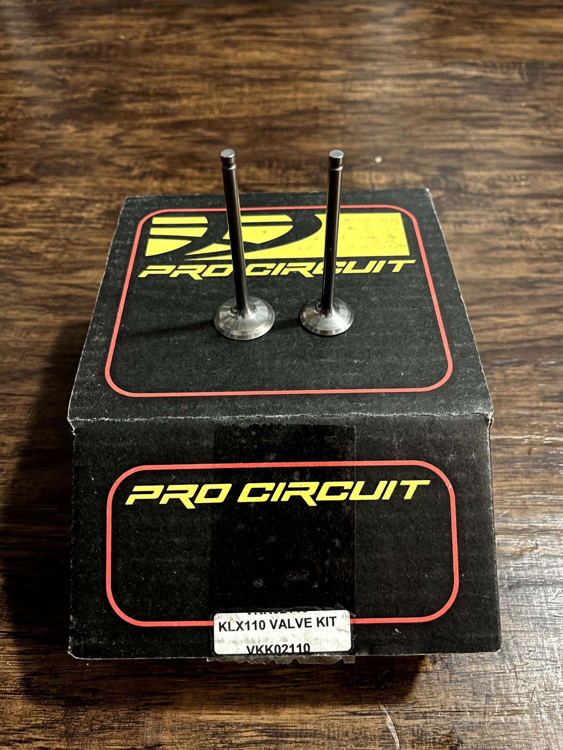 NEW PRO CIRCUIT Titanium Valves and Valve Spring Set - 02-13 KLX110 - VKK02110