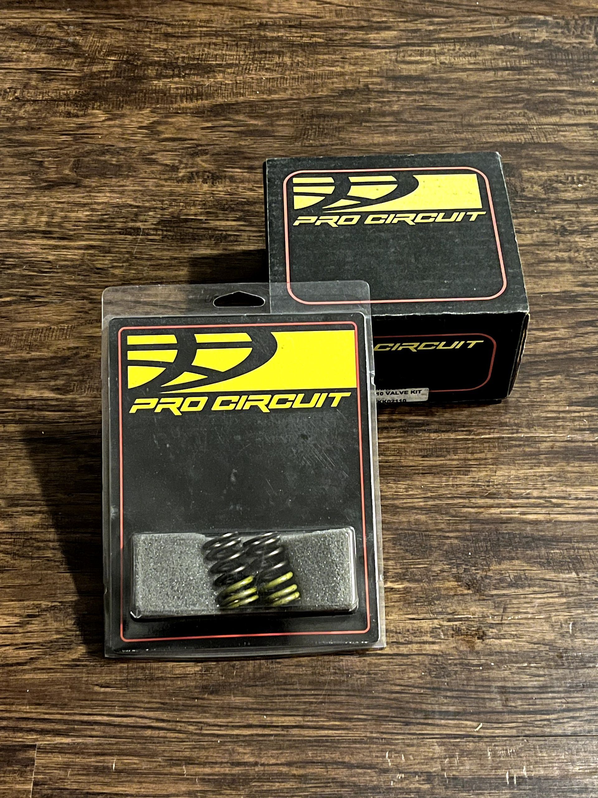 NEW PRO CIRCUIT Titanium Valves and Valve Spring Set - 02-13 KLX110 - VKK02110