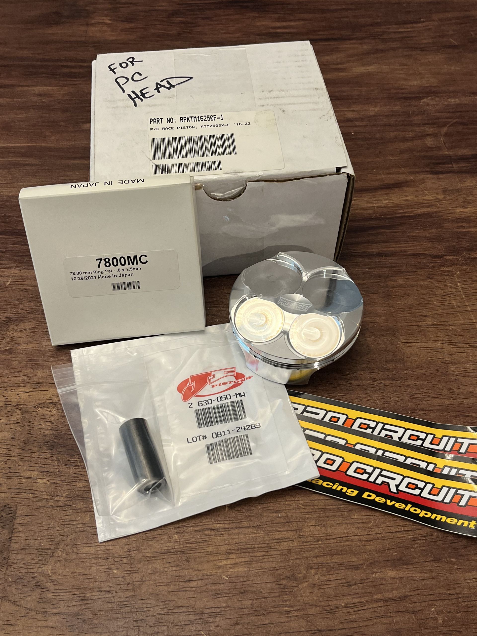 NEW Twisted Development TD-Spec Piston Kit - 16-22 KTM Gas Gas Husqvarna 250 