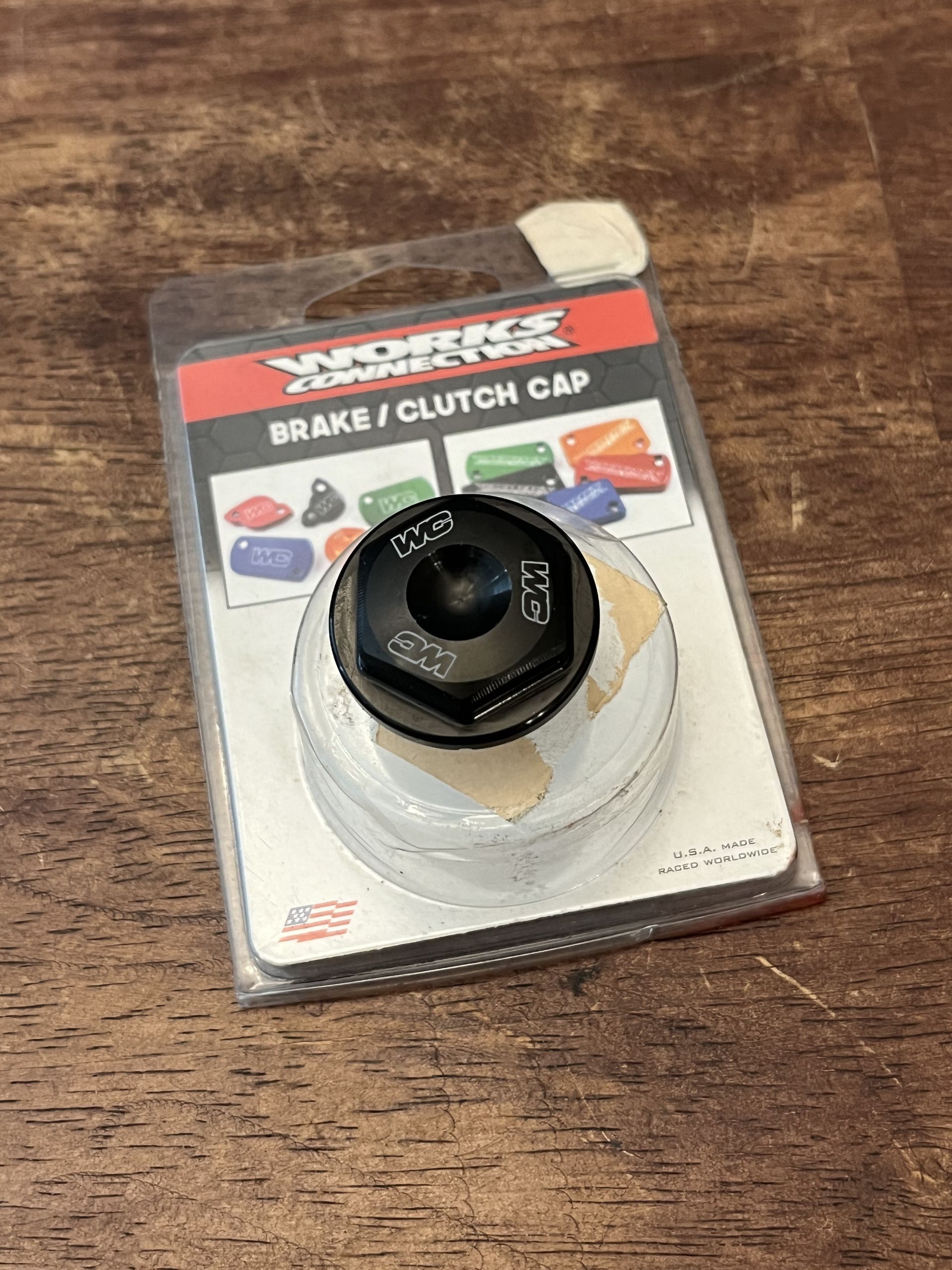 Works Connection Rear Brake Reservoir Cover KTM / Husqvarna / Gas Gas / Stark 125cc-530cc 2008-2025