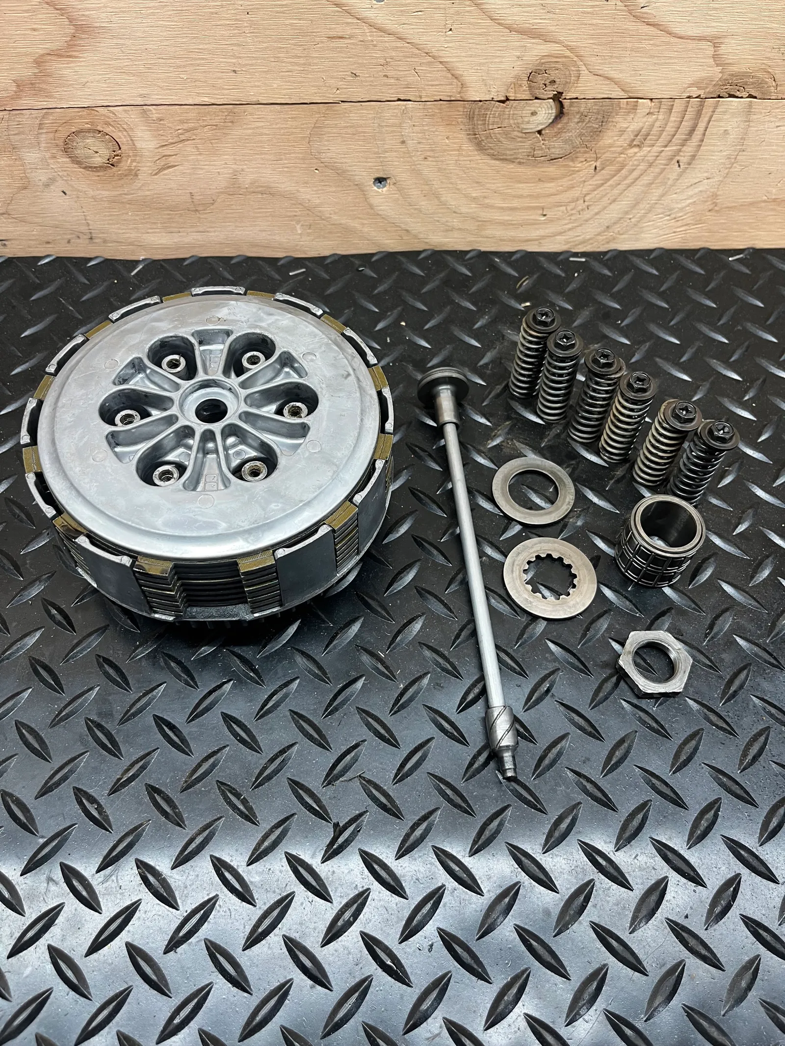 98-21 YZ250 OEM Complete Clutch Basket Assembly