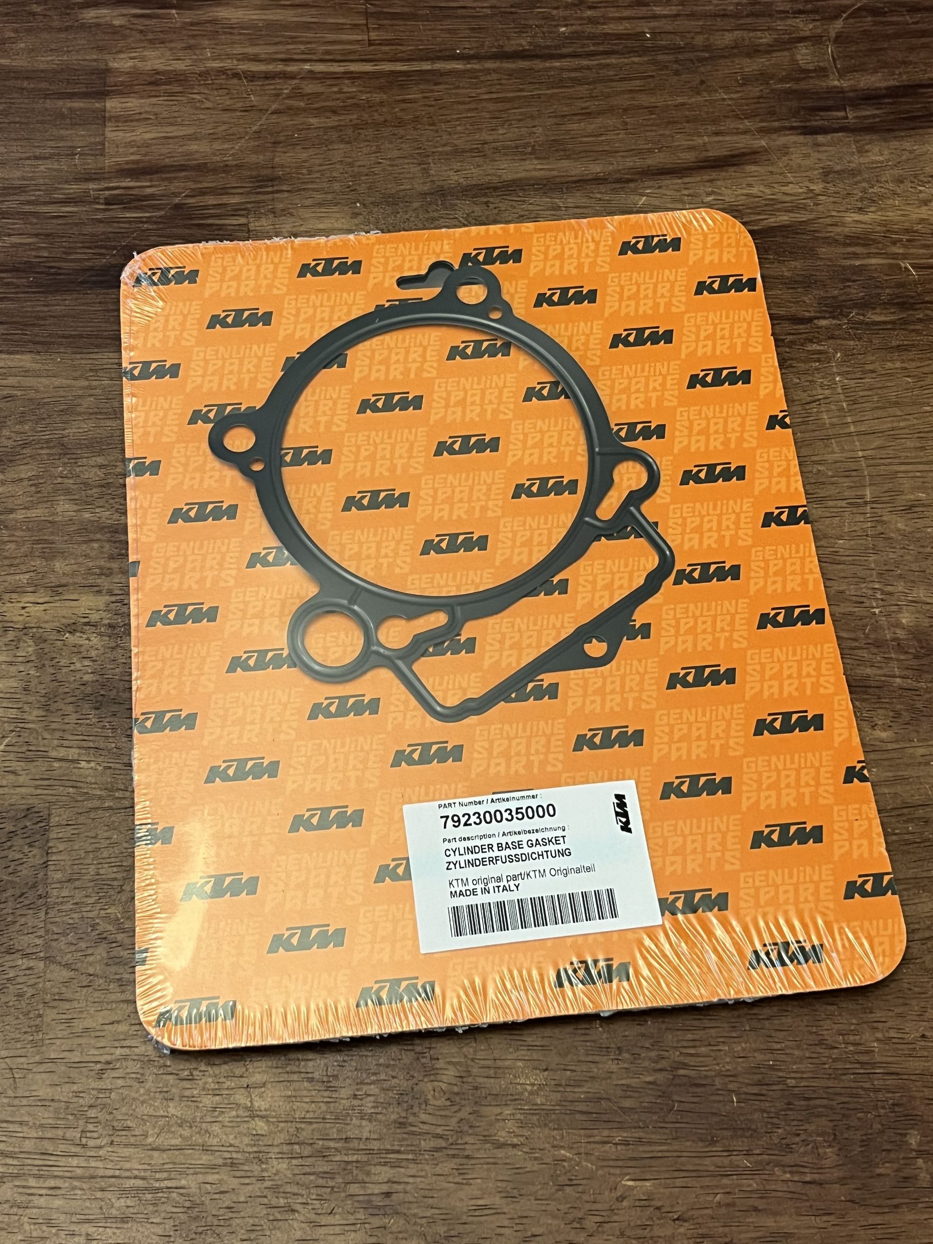 NEW OEM KTM Cylinder Base Gasket - 15-23 Husqvarna Gas Gas 250 350 79230035000