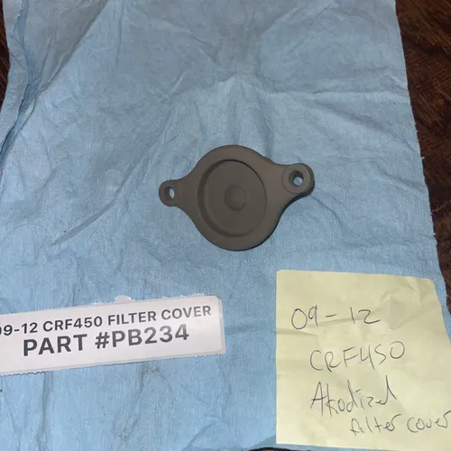 Anodized Oil Filter Cover- 09-12 Crf450