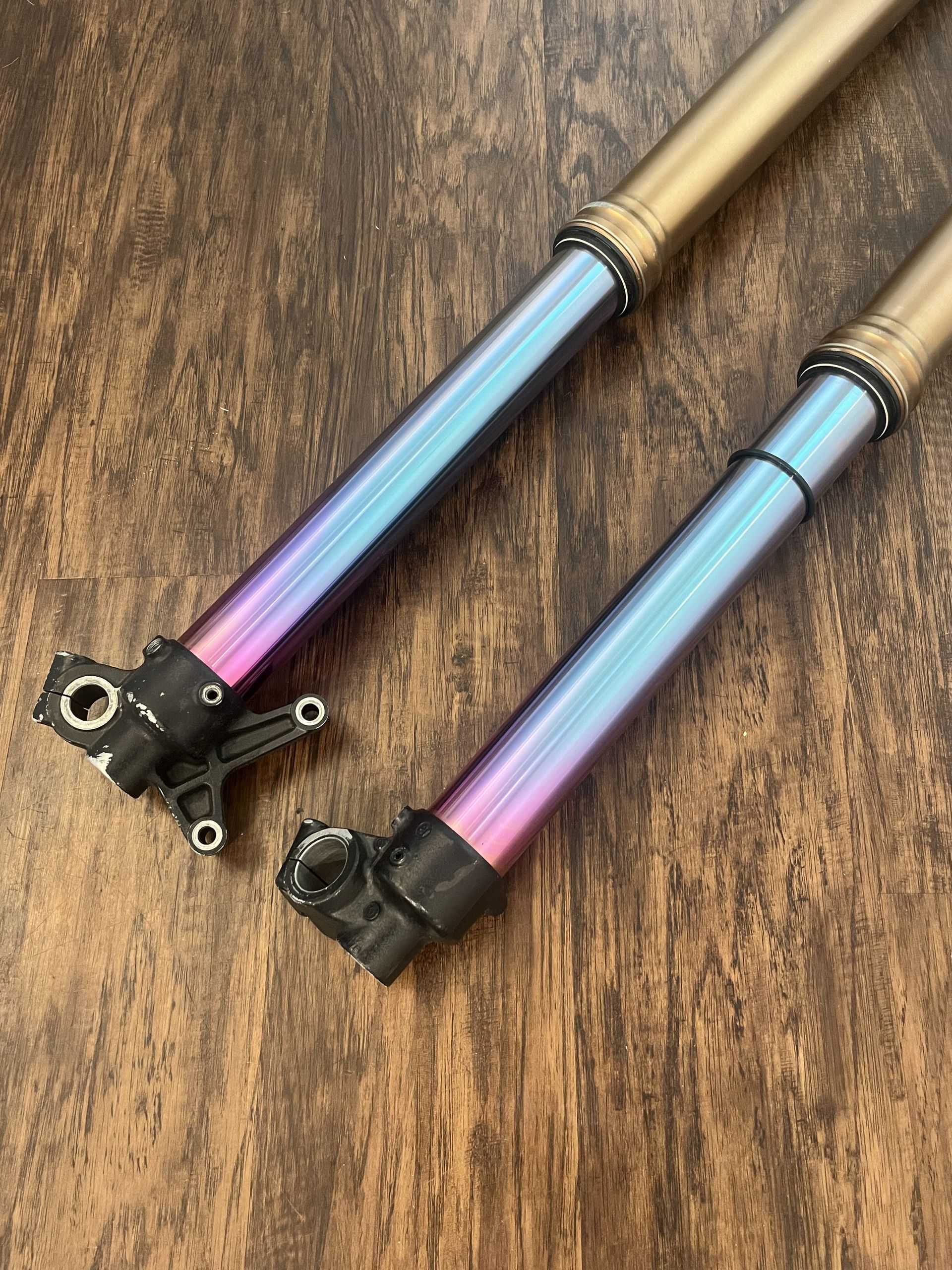 YZ250F YZ450F A-KIT KYB FACTORY Front Forks W/ Kashima Tubes / DLC TiNi Lowers