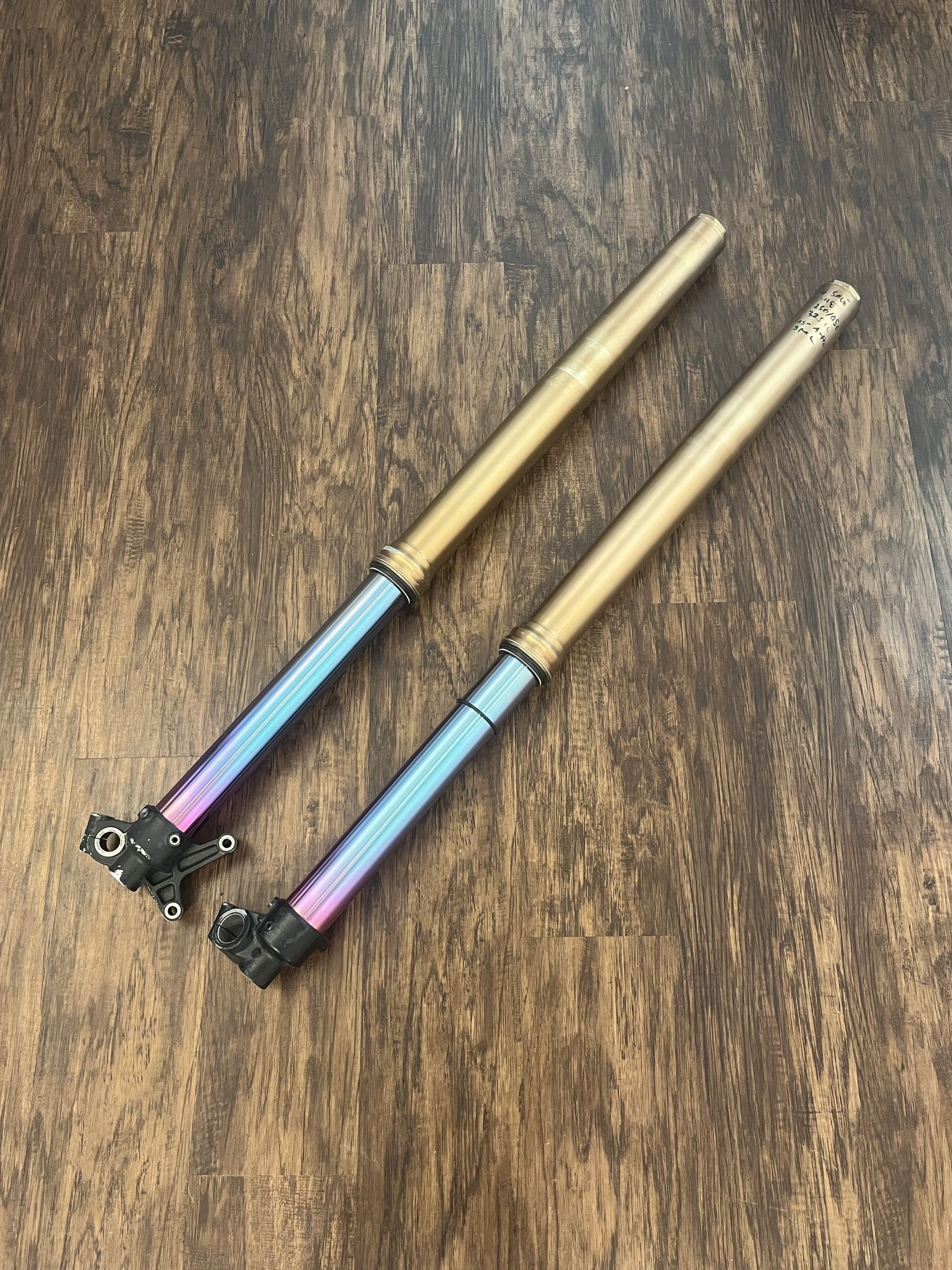 YZ250F YZ450F A-KIT KYB FACTORY Front Forks W/ Kashima Tubes / DLC TiNi Lowers