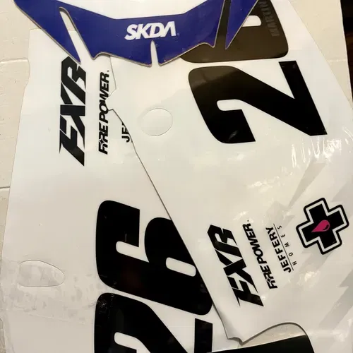 SKDA Club MX Collectible Number Plate Set- Martin #26